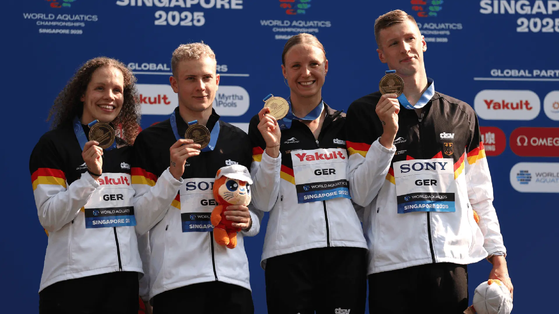 Mixed 4x1500m Relay | Highlights | World Aquatics Championships