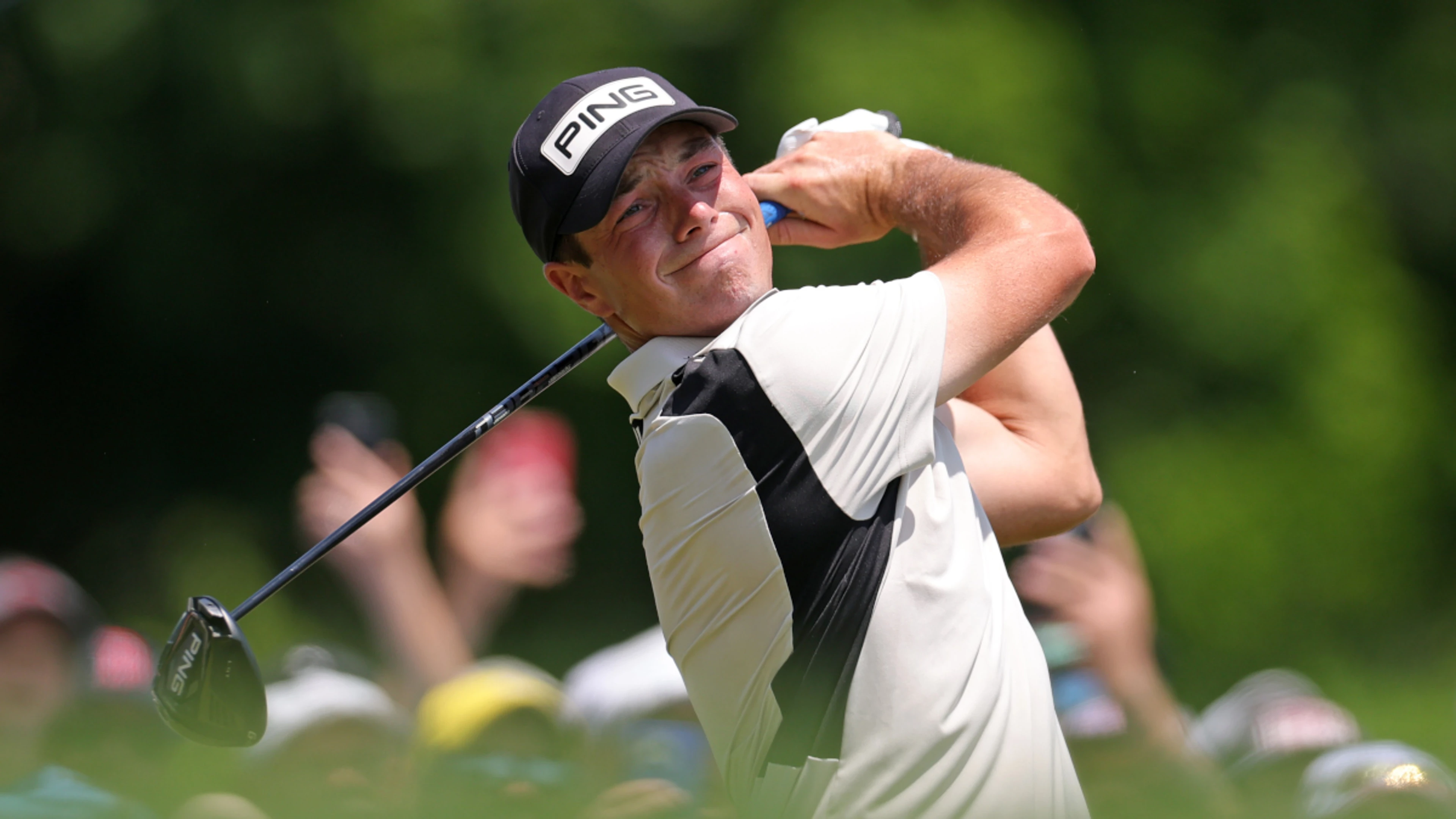 Hovland withdraws from Travelers Championship
