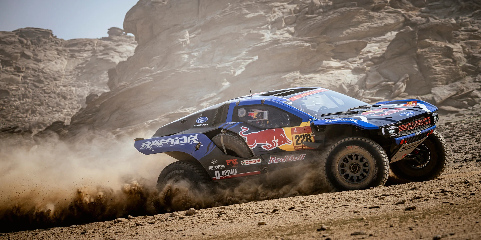 DAKAR: US driver Guthrie leads after stage three sweep for Ford