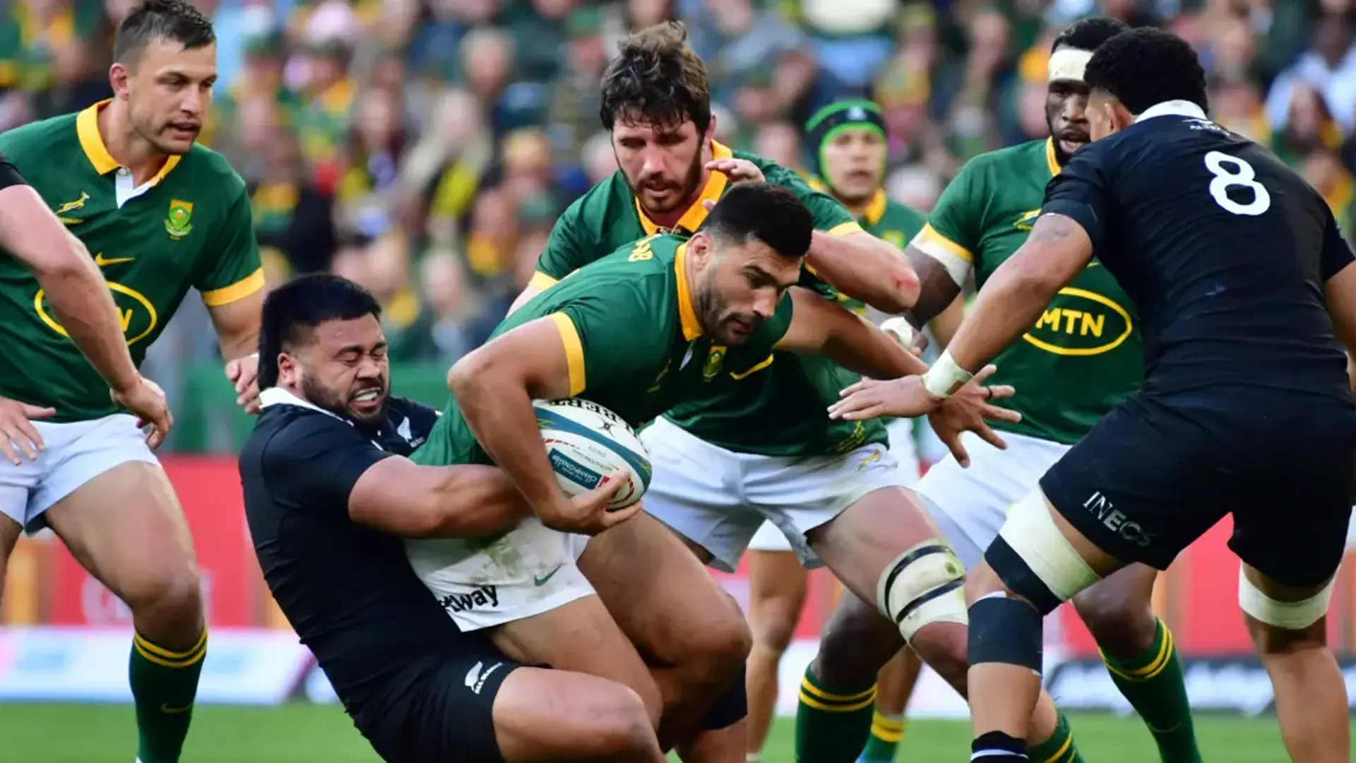 FORGET THE LOG: The Boks were streets ahead of the All Blacks in the Rugby Champs