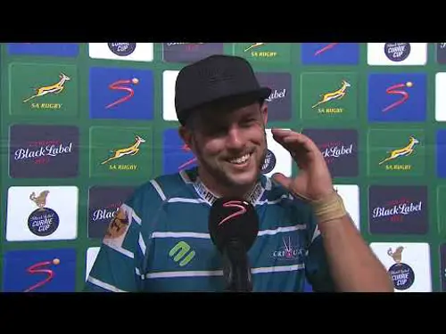 Currie Cup Premier Division | Round 10 | Bulls v Griquas | Post-match interview with Niel Otto