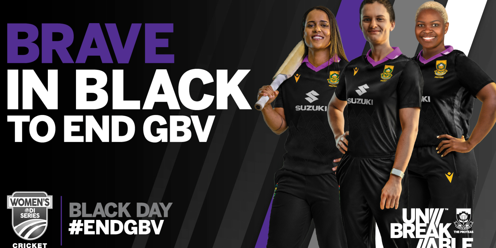 Proteas women will stand brave in black for the fifth black day ODI