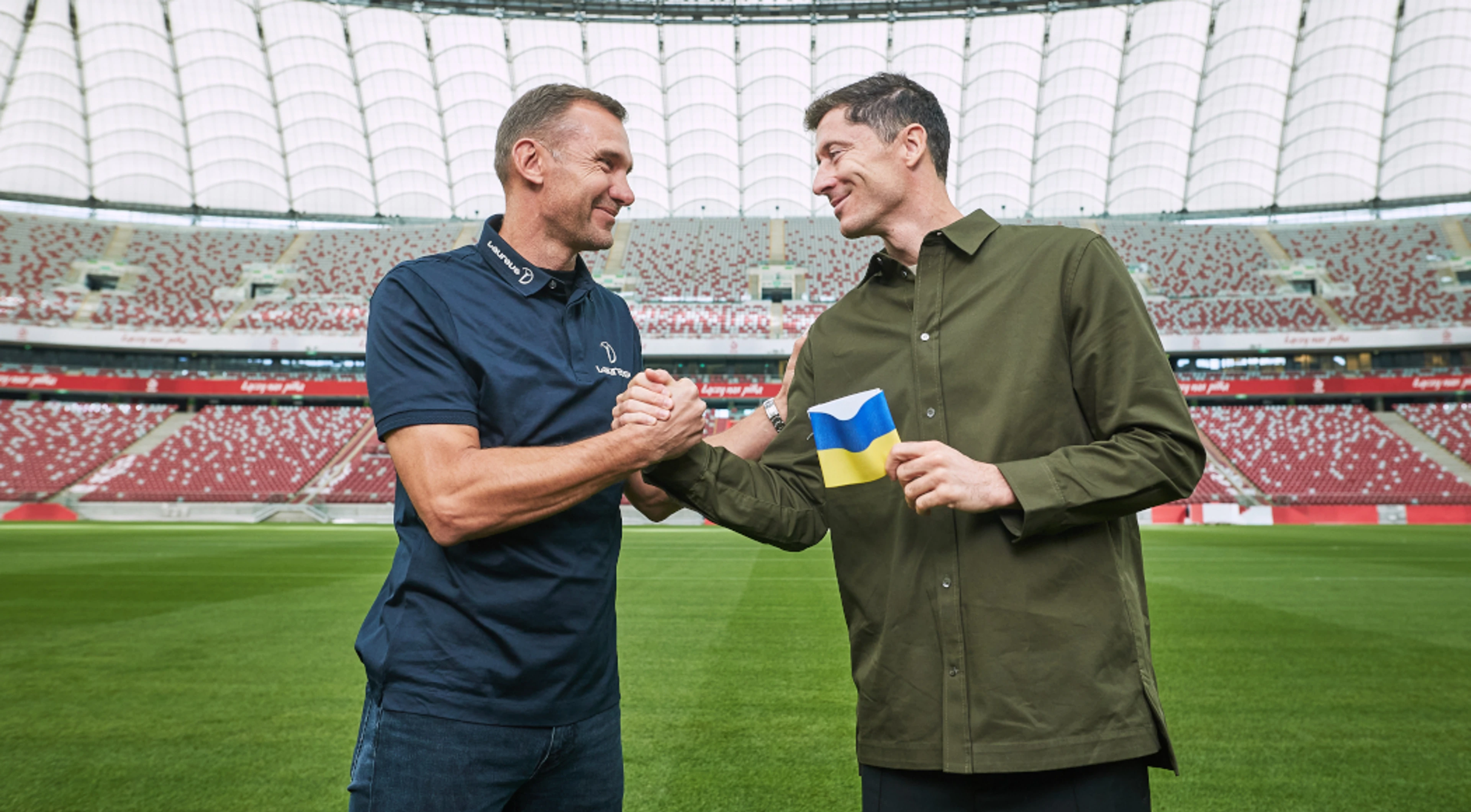 Lewandowski to wear Shevchenko's Ukraine armband at World Cup
