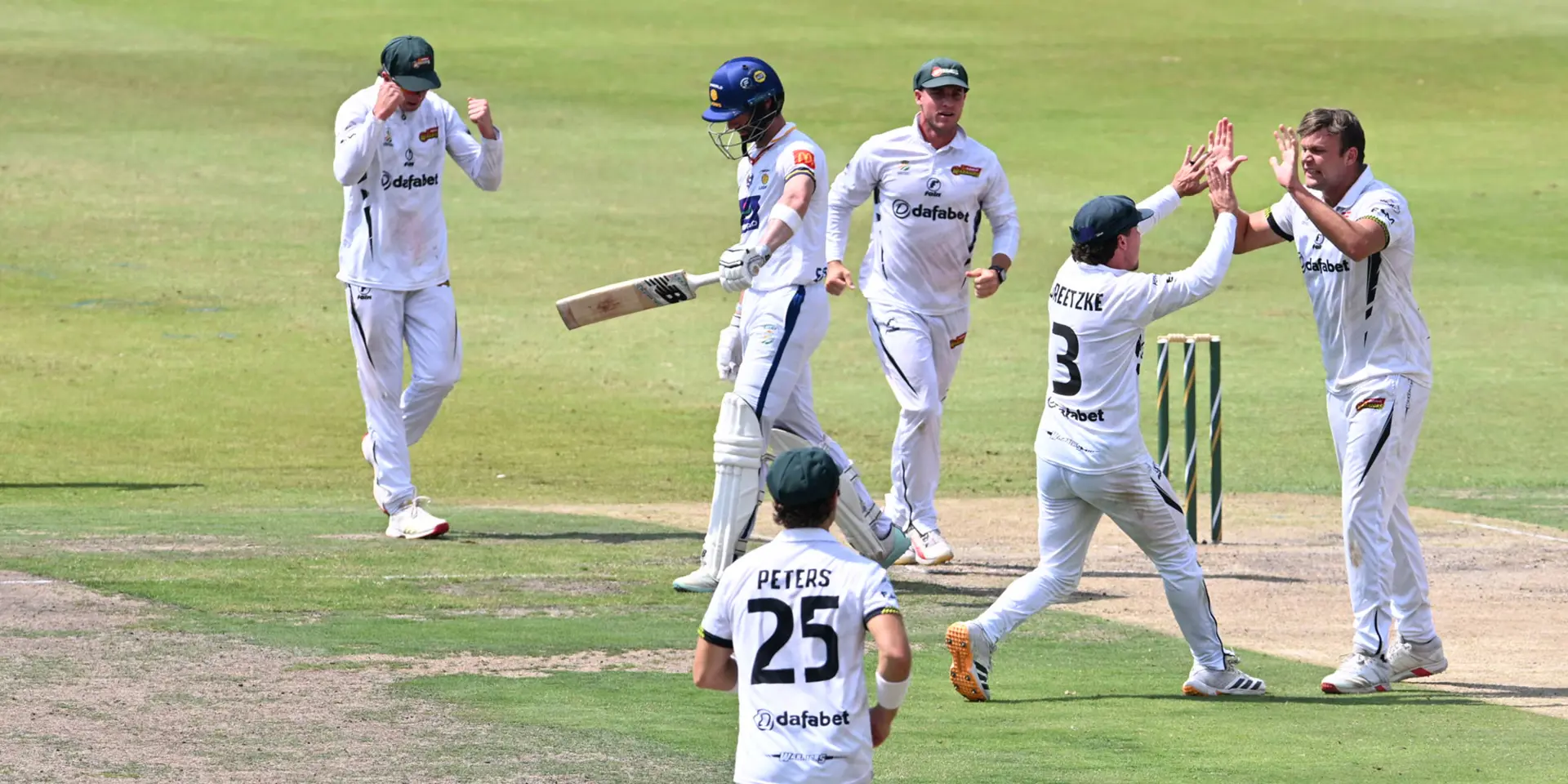 SOMETHING TO BOAST ABOUT: Warriors on top of Lions on day 2