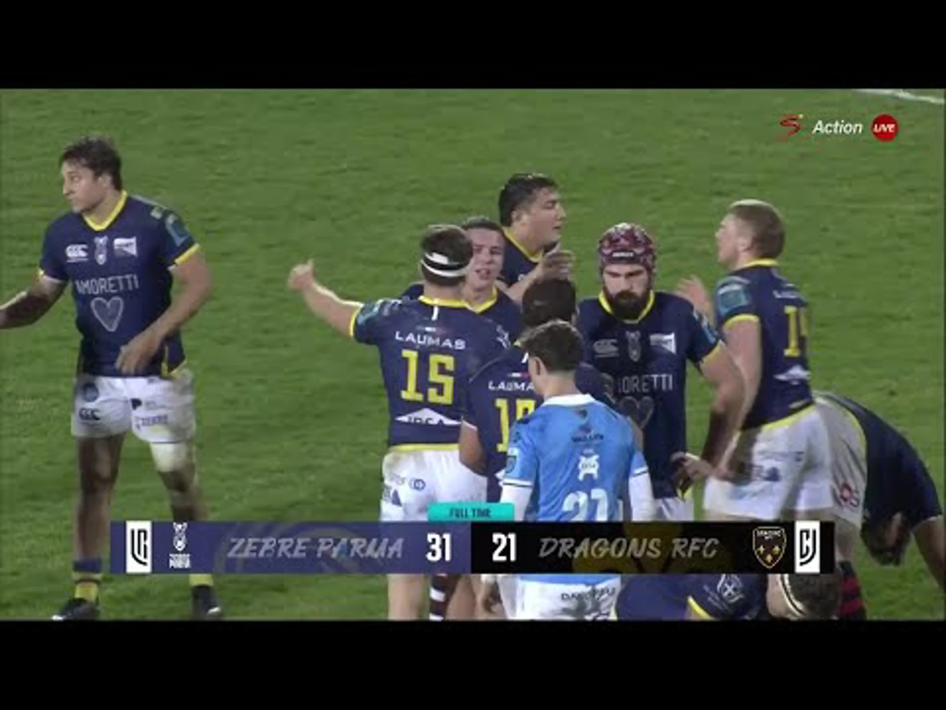 Zebre Parma v Dragons | Match in 3 Minutes | URC