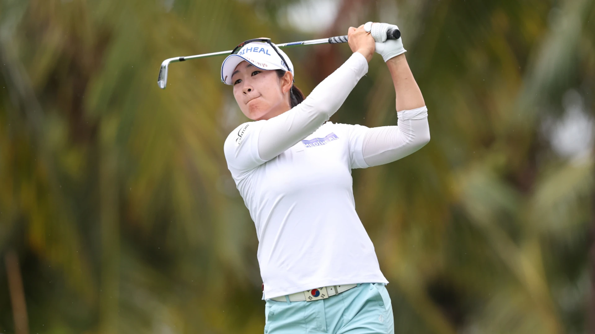 South Korea's Kim A-lim grabs share of China LPGA lead