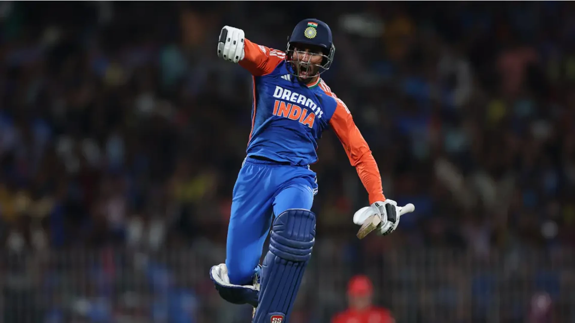 TENSE FINISH: Varma powers India home in T20 thriller against England