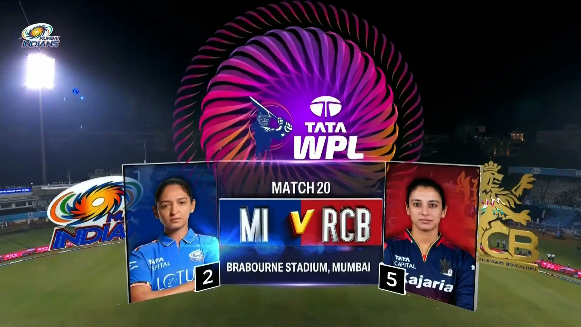 Mumbai Indians v Royal Challengers | Match Highlights | Women's Premier League T20