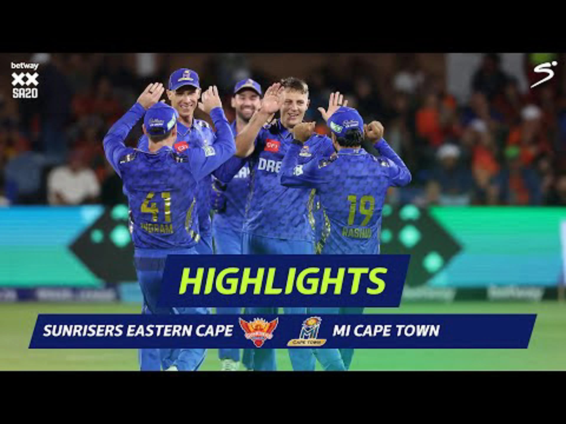 Sunrisers Eastern Cape v MI Cape Town | Short Highlights | Betway SA20