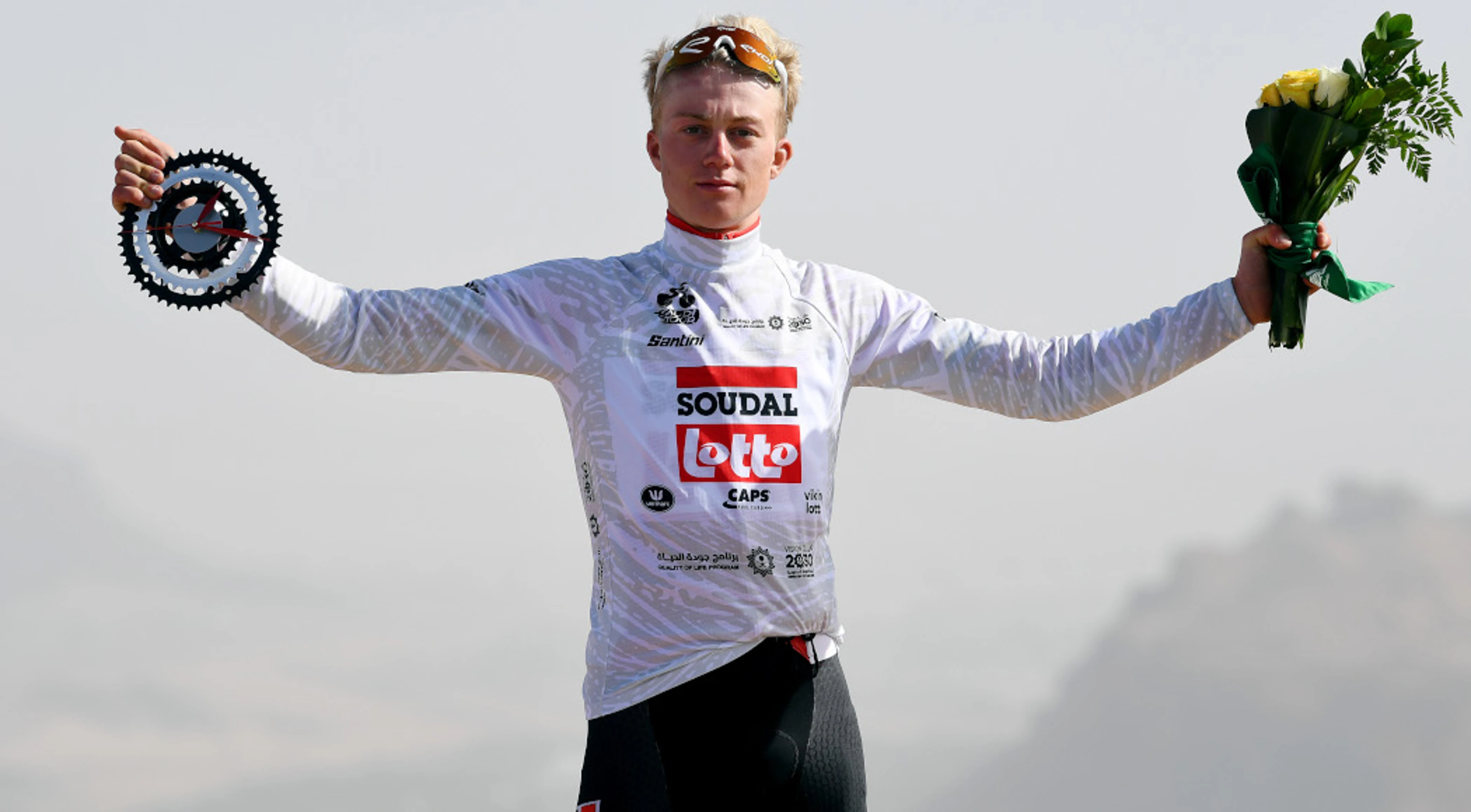Van Gils takes stage win and lead at Saudi Tour