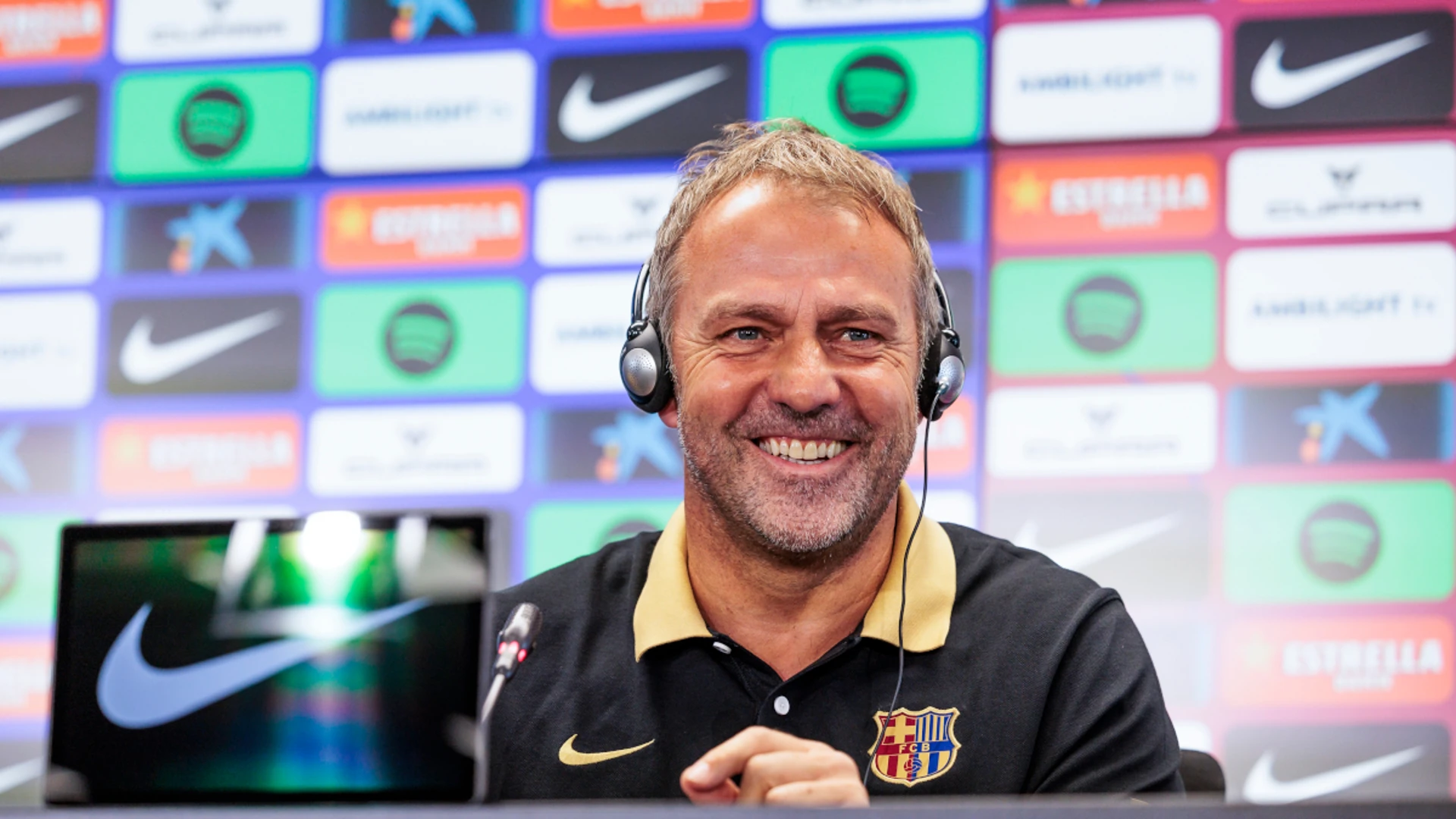 New Barcelona boss Flick satisfied with squad ahead of laliga start