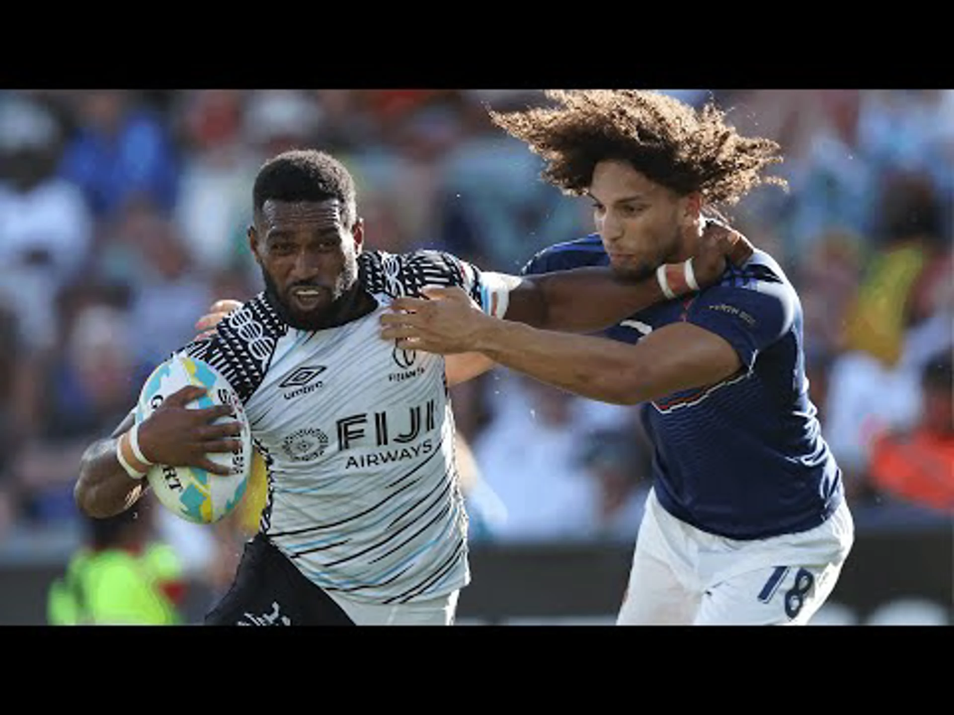 France v Fiji | 5th P/O | Highlights | World Rugby HSBC Sevens Series Perth