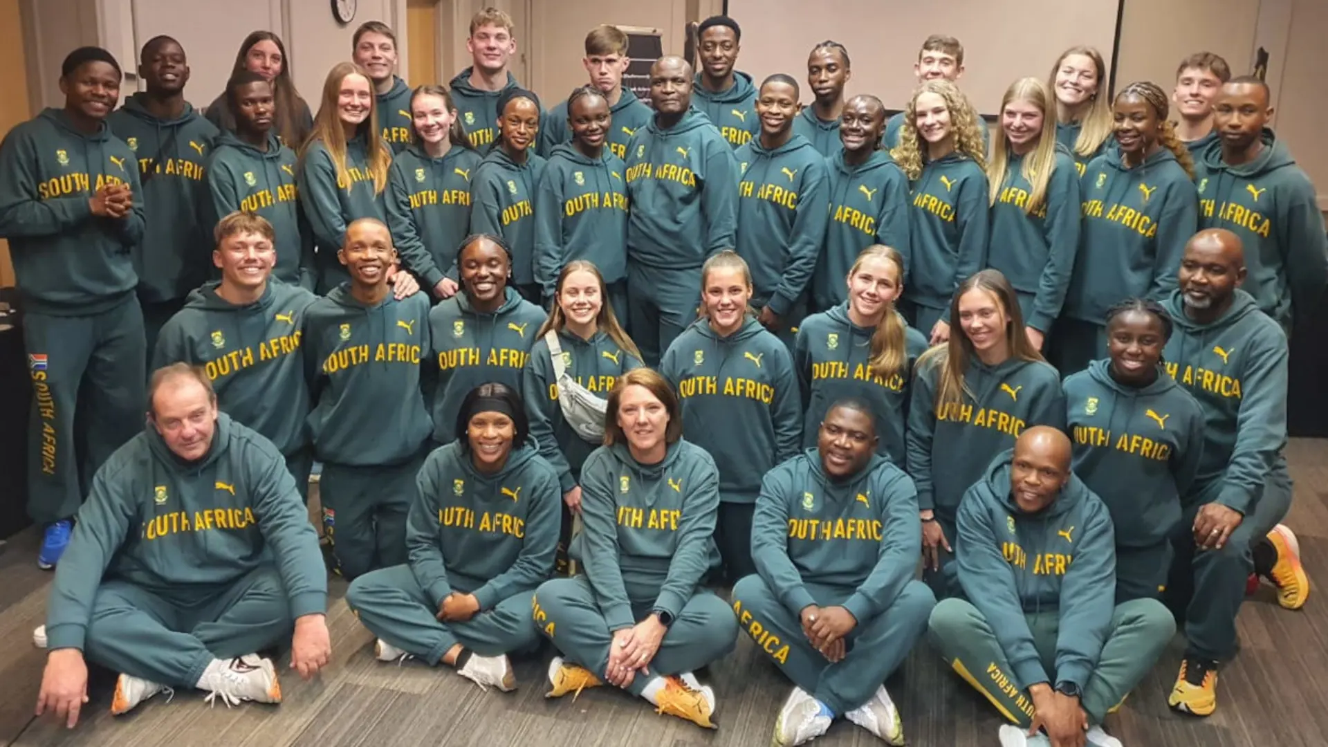 SA departs to defend African athletics crown in Nigeria