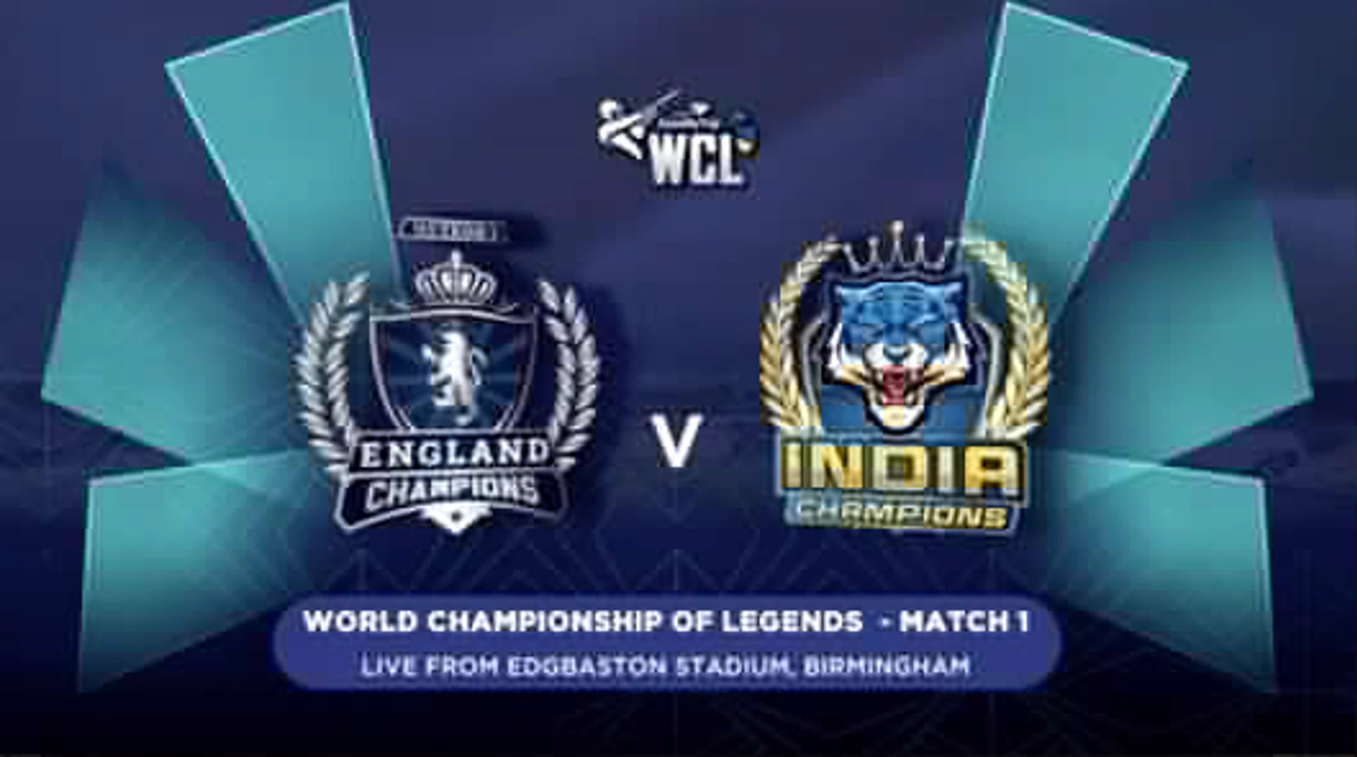 England v India World Championship of Legends