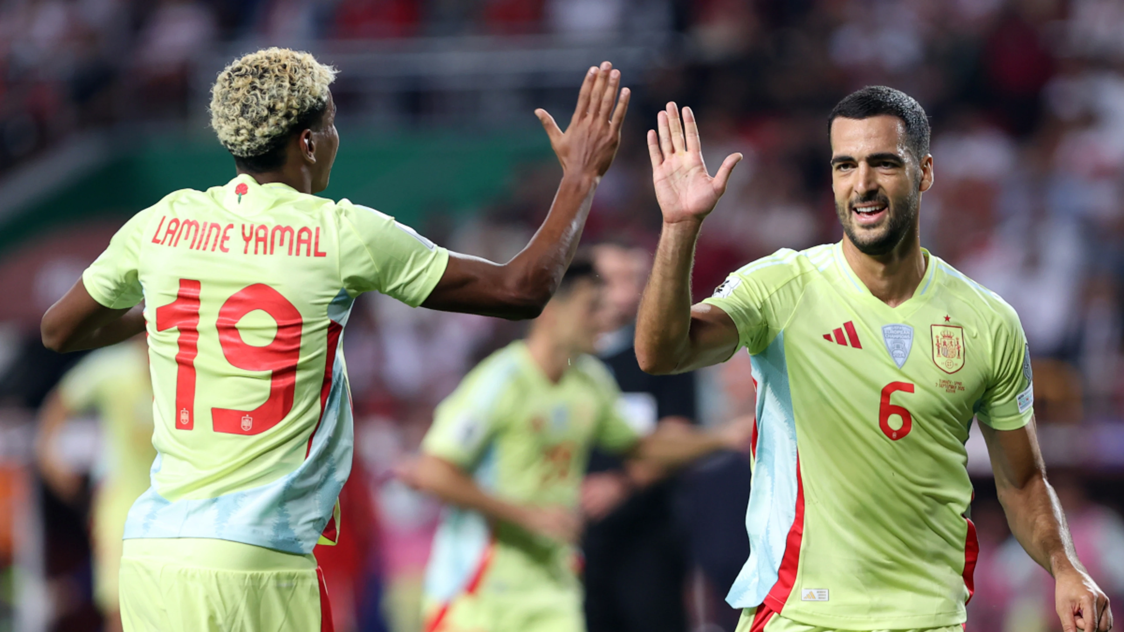 Merino at the treble as Spain thump Turkey