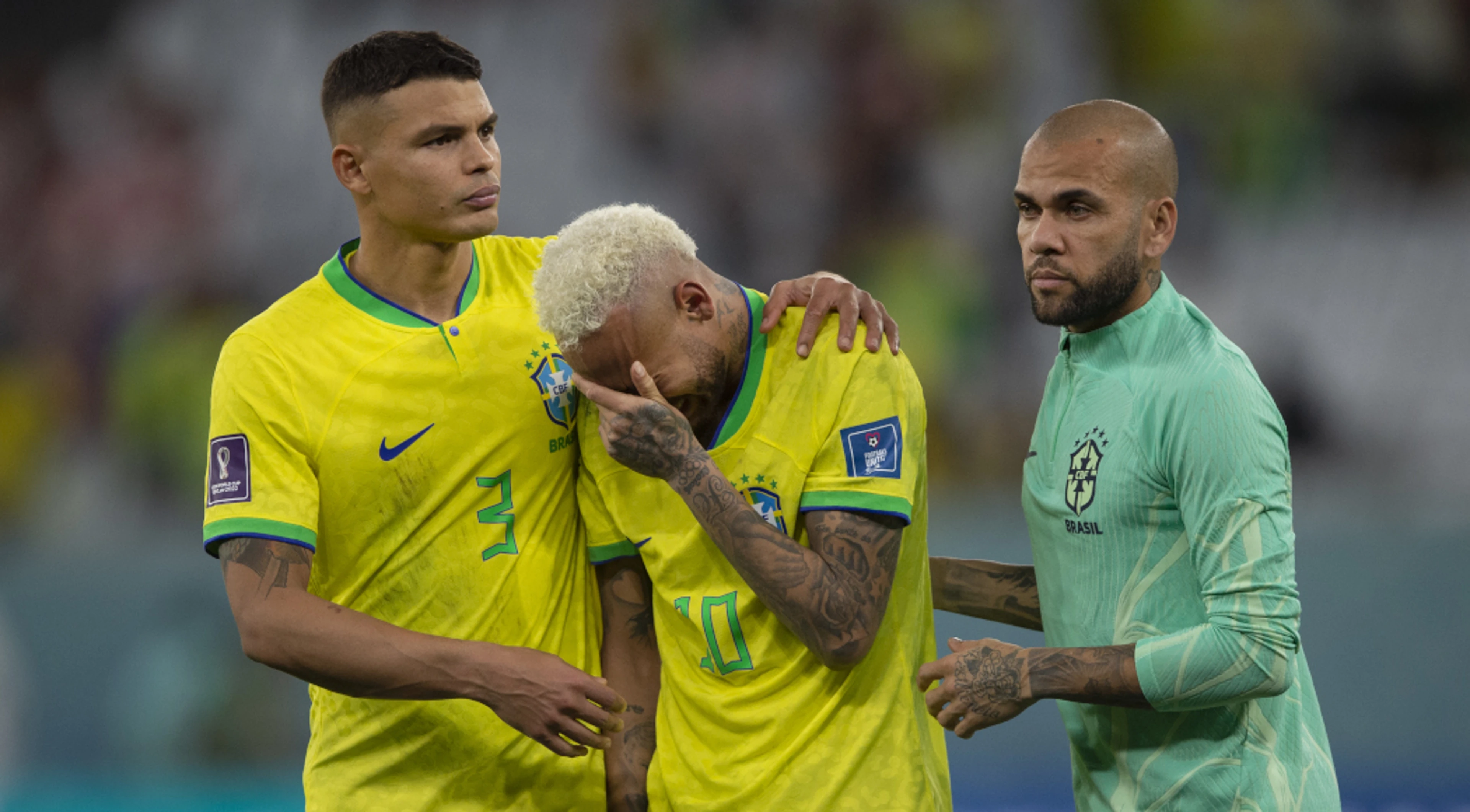 Brazil captain Silva admits agony of World Cup exit