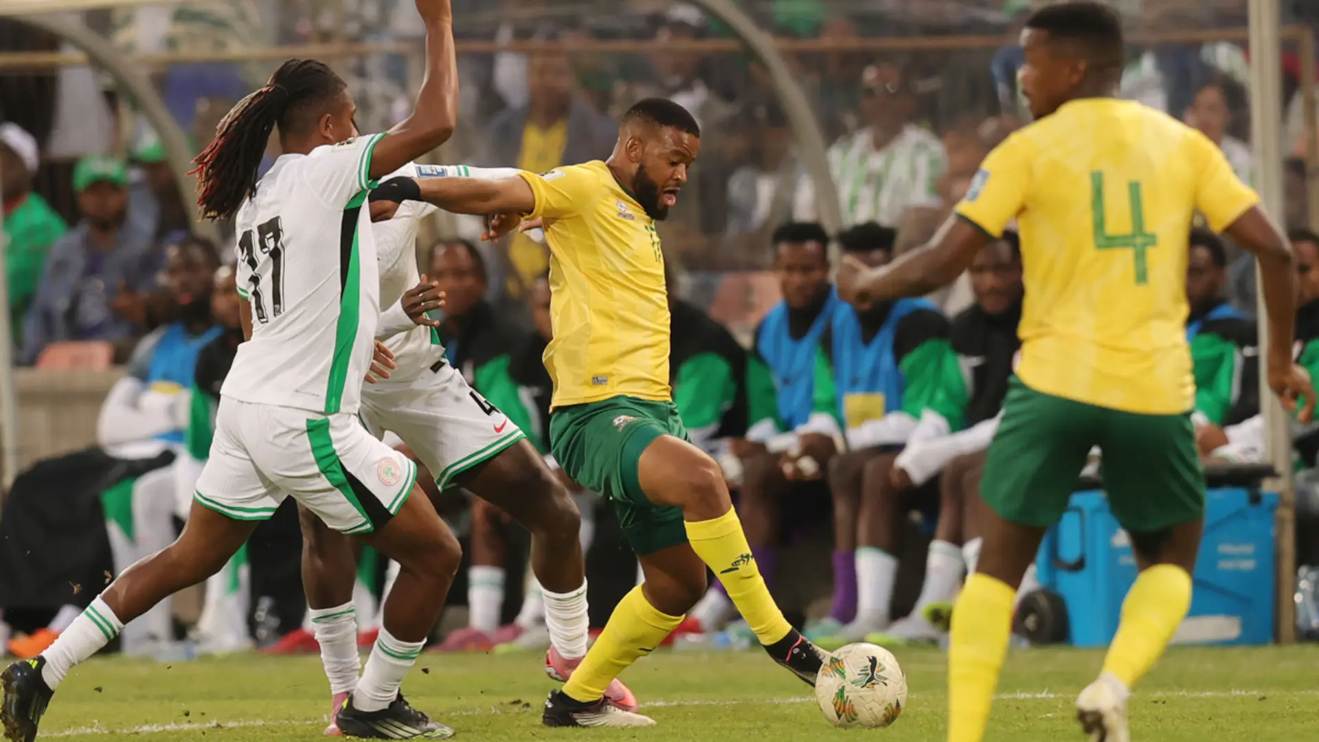 Bafana hold Super Eagles in Bloemfontein