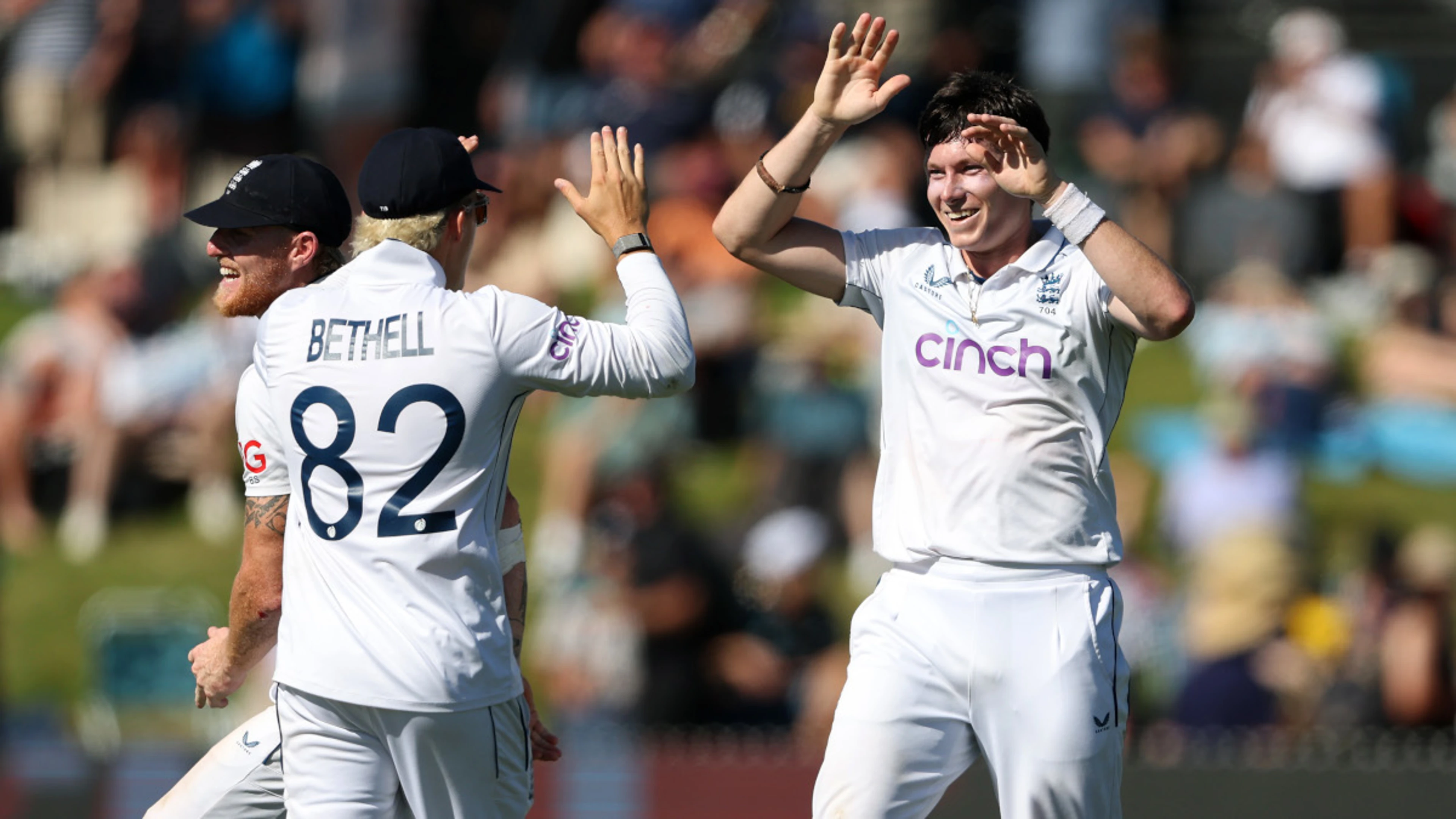 England's Bethell, Potts and Tongue to play warmup game ahead of second test