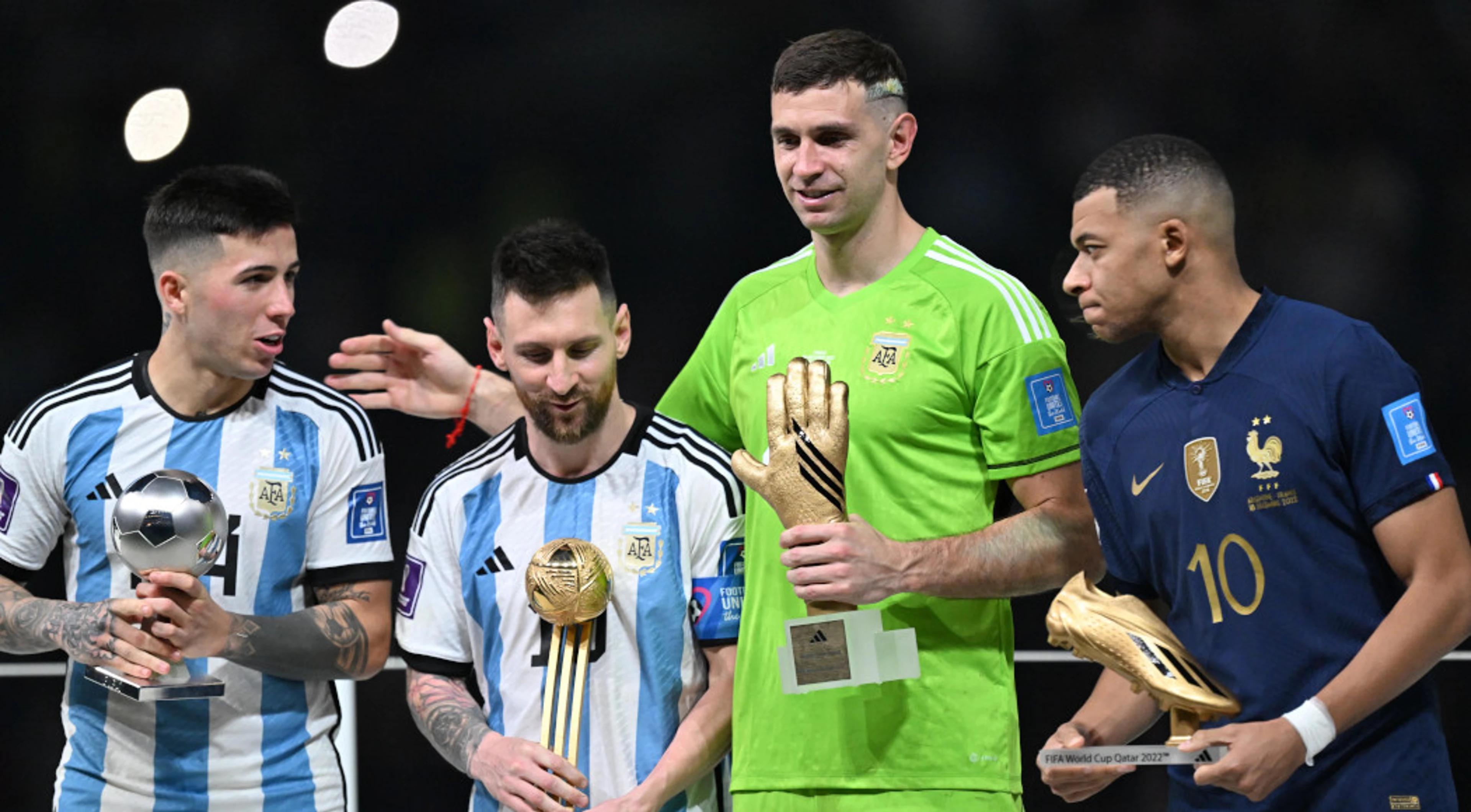 Messi wins Golden Ball as Mbappe claims Golden Boot