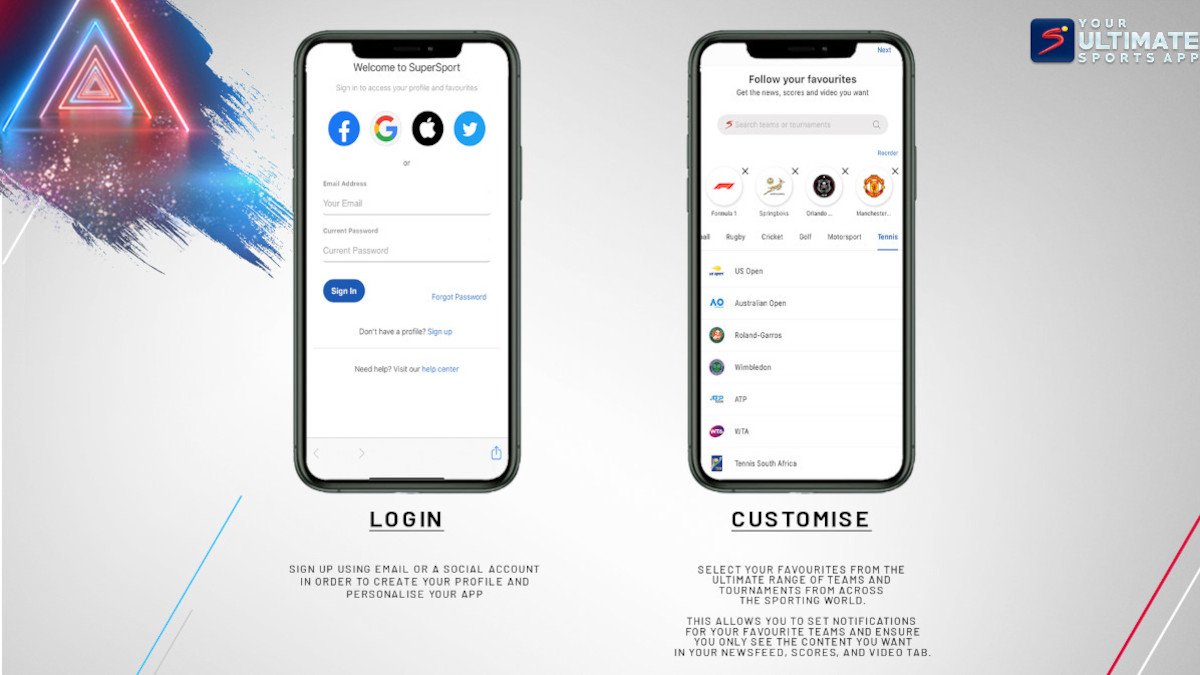 Make South Africa v Netherlands a favourite in your app