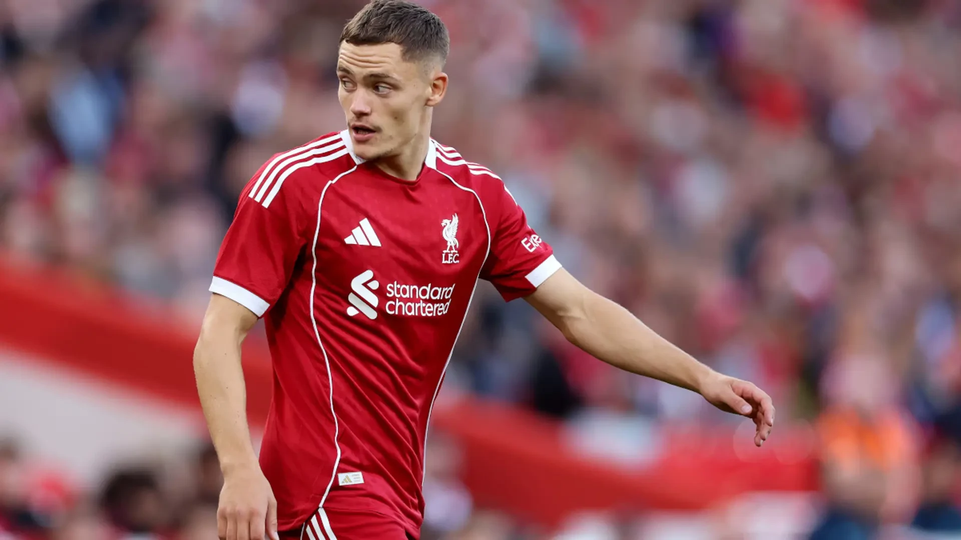 CONFIDENT SLOT: Liverpool's Wirtz will score many more after Wolves winner