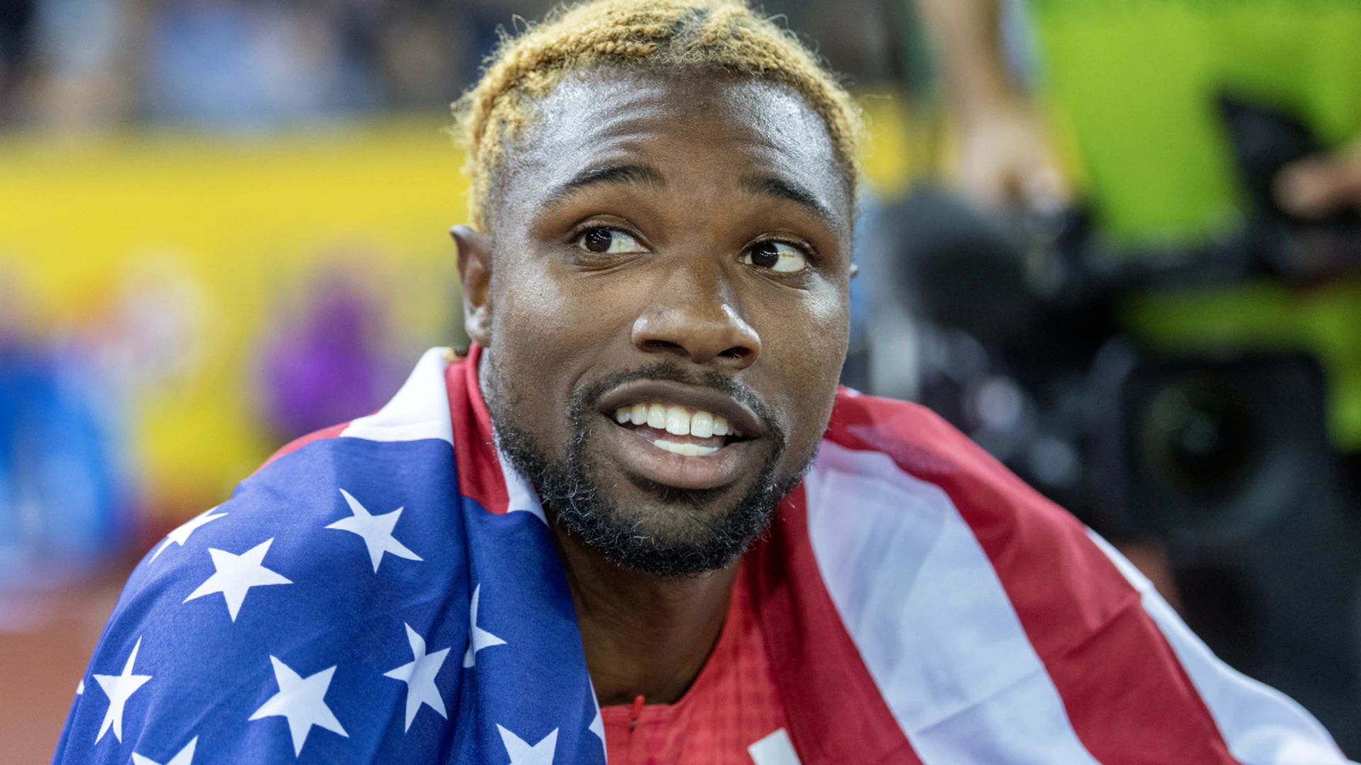 Lyles and Alfred the targets in world 100m