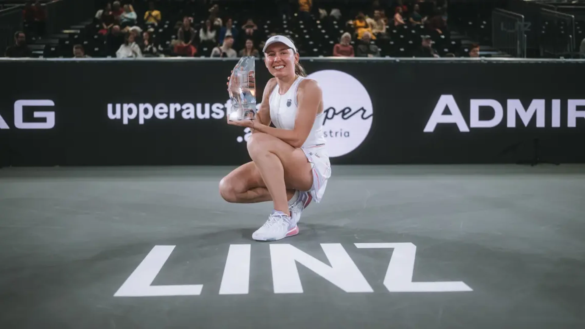 THIRD-TIME LUCKY: Alexandrova wins fifth WTA title in Linz