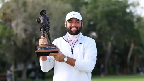 Scheffler wraps up fourth win of year at RBC Heritage
