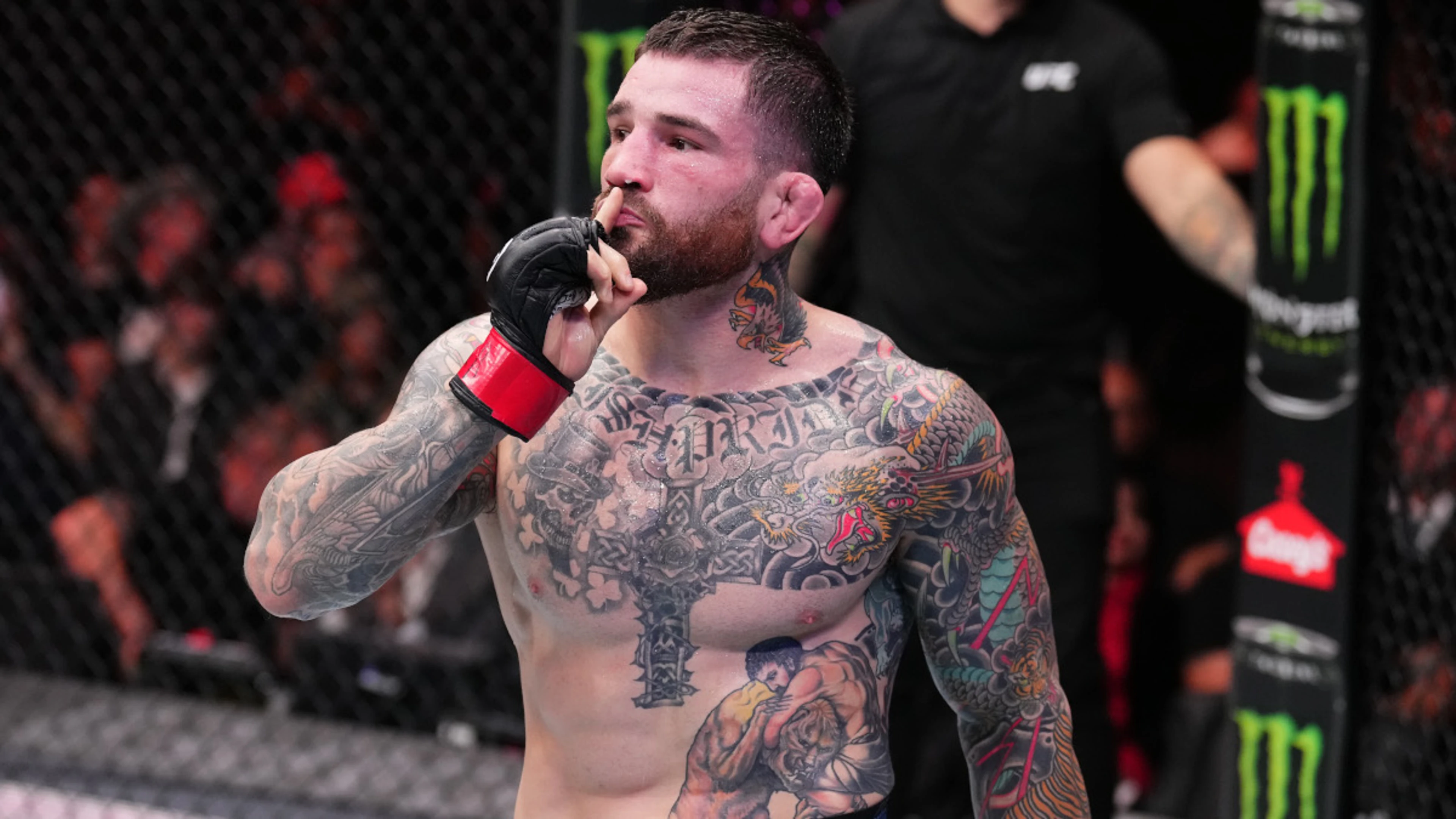 Brady moves closer to title shot with victory over Burns