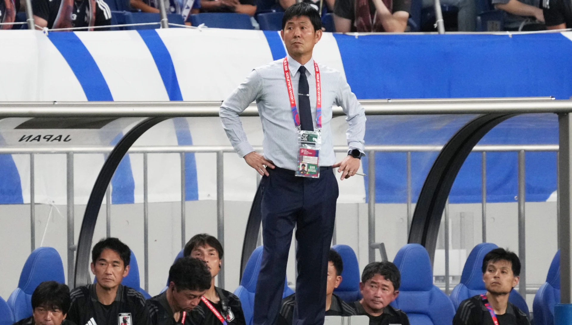 Moriyasu cautious ahead of Bahrain clash despite China demolition