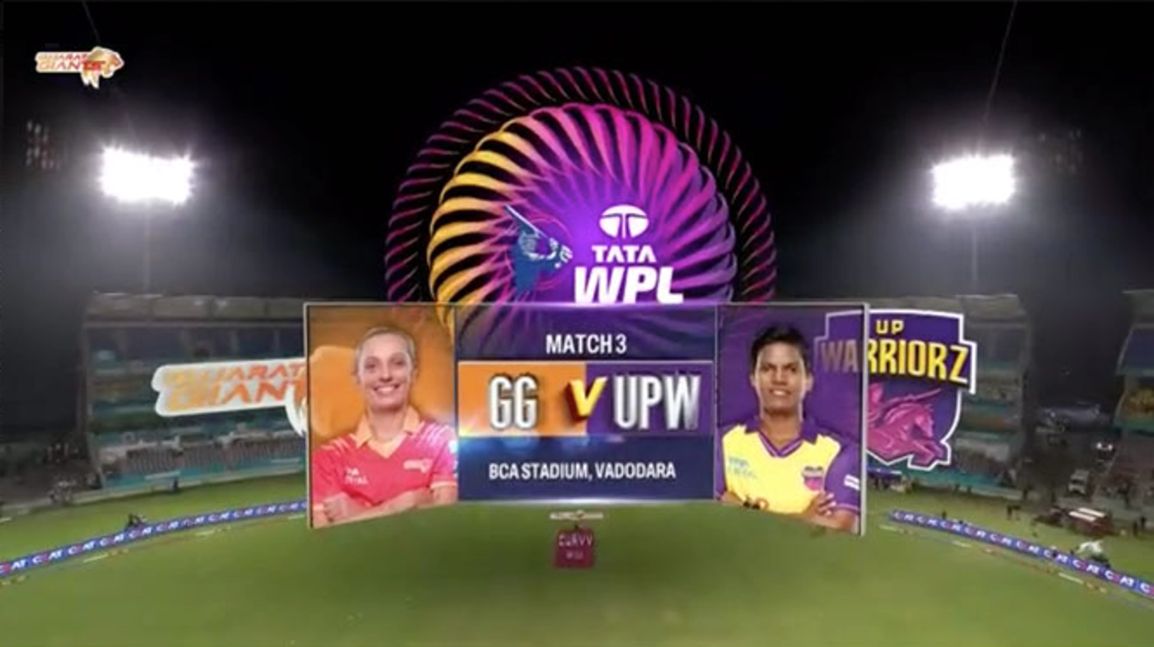 Gujarat Giants v UP Warriorz | Match Highlights | Women's Premier League T20