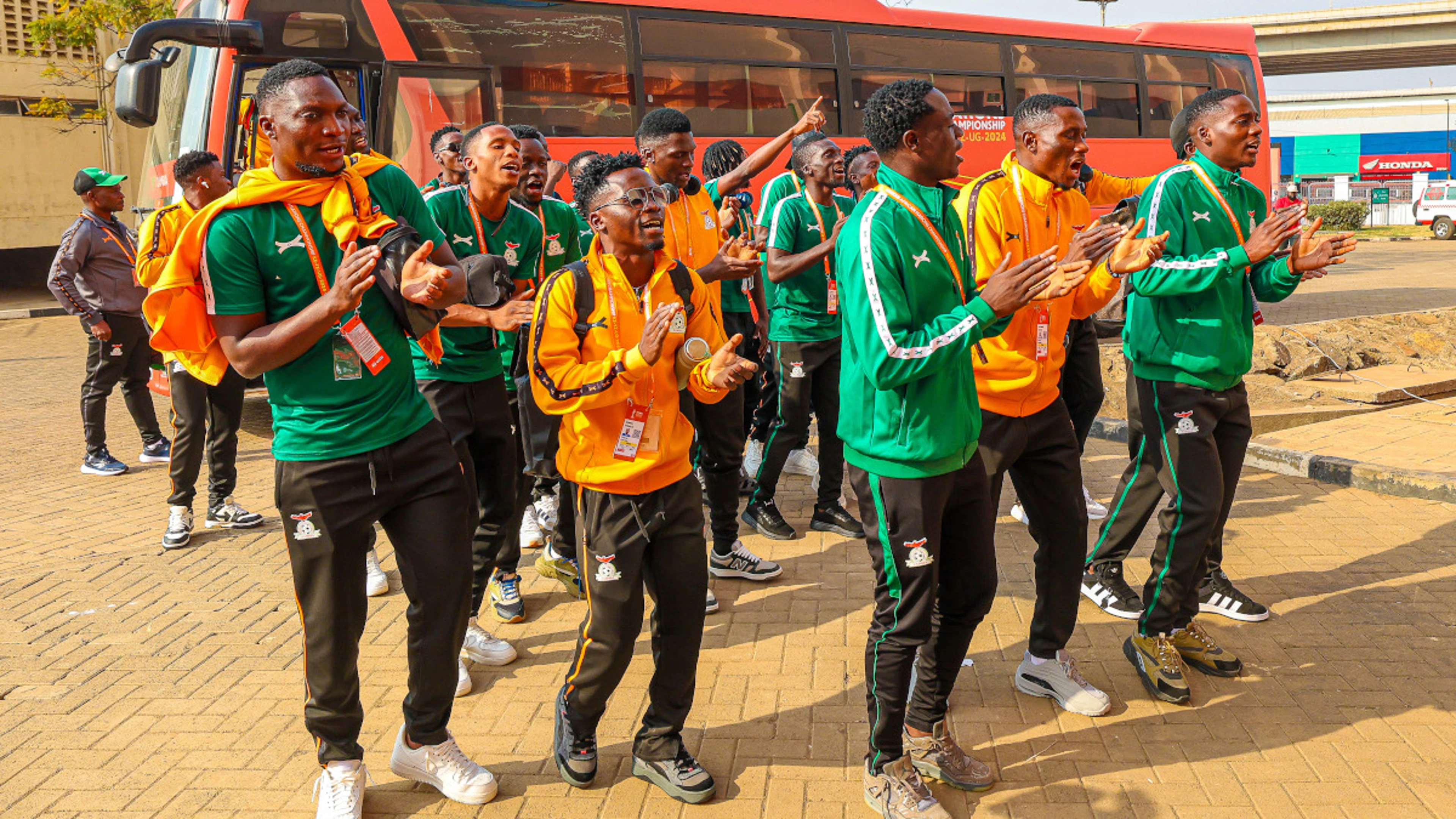Zambia stretch net wide for players