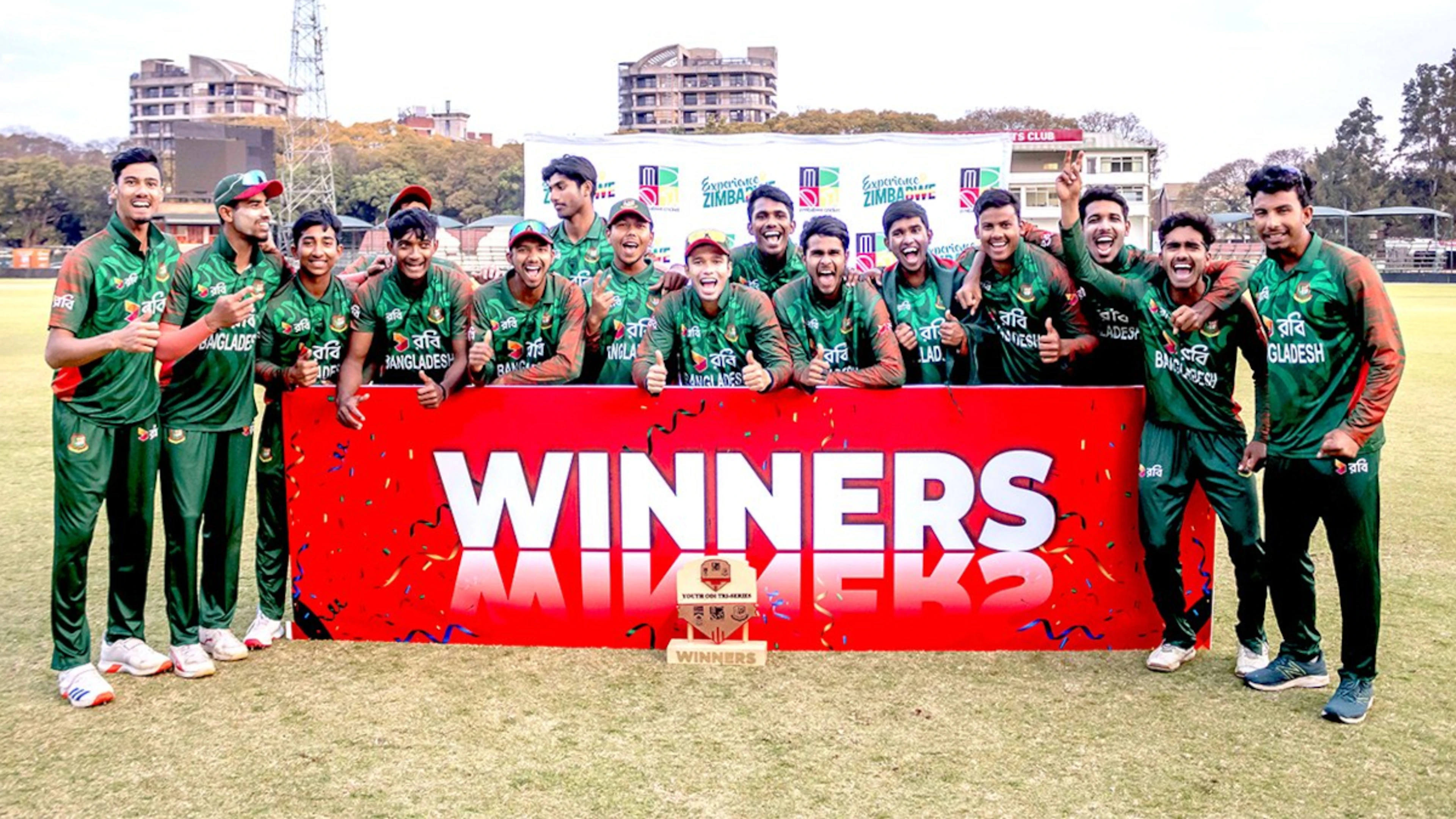 Bangladesh U19 beat SA U19 to tri-series title in Harare