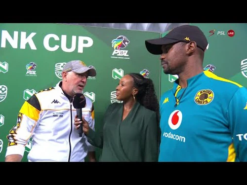 Nabi message to doubters and believers | Kaizer Chiefs v Orlando Pirates |  Nedbank Cup Final | SuperSport