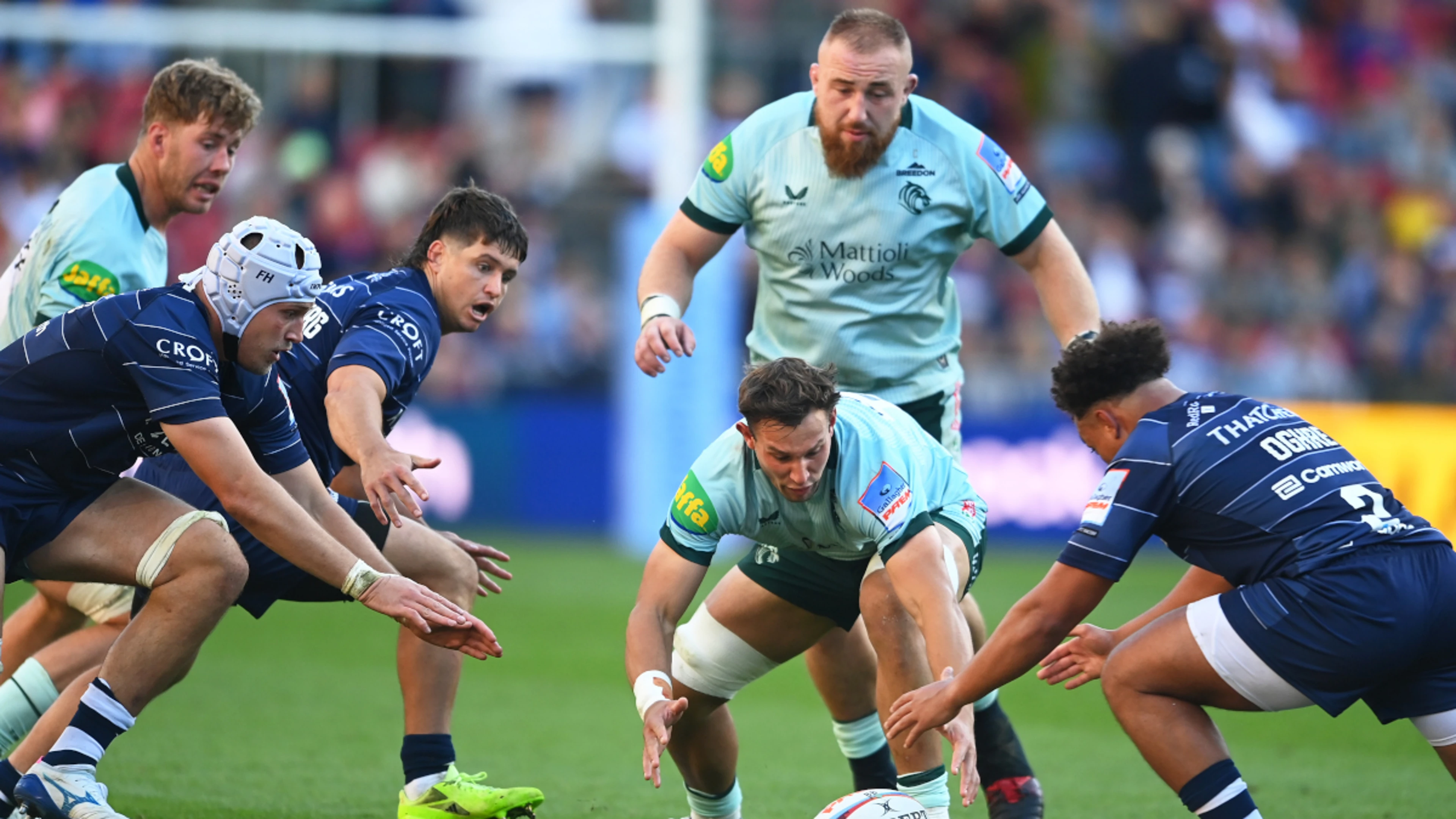 Rees-Zammit scores on debut as Bristol beat Leicester