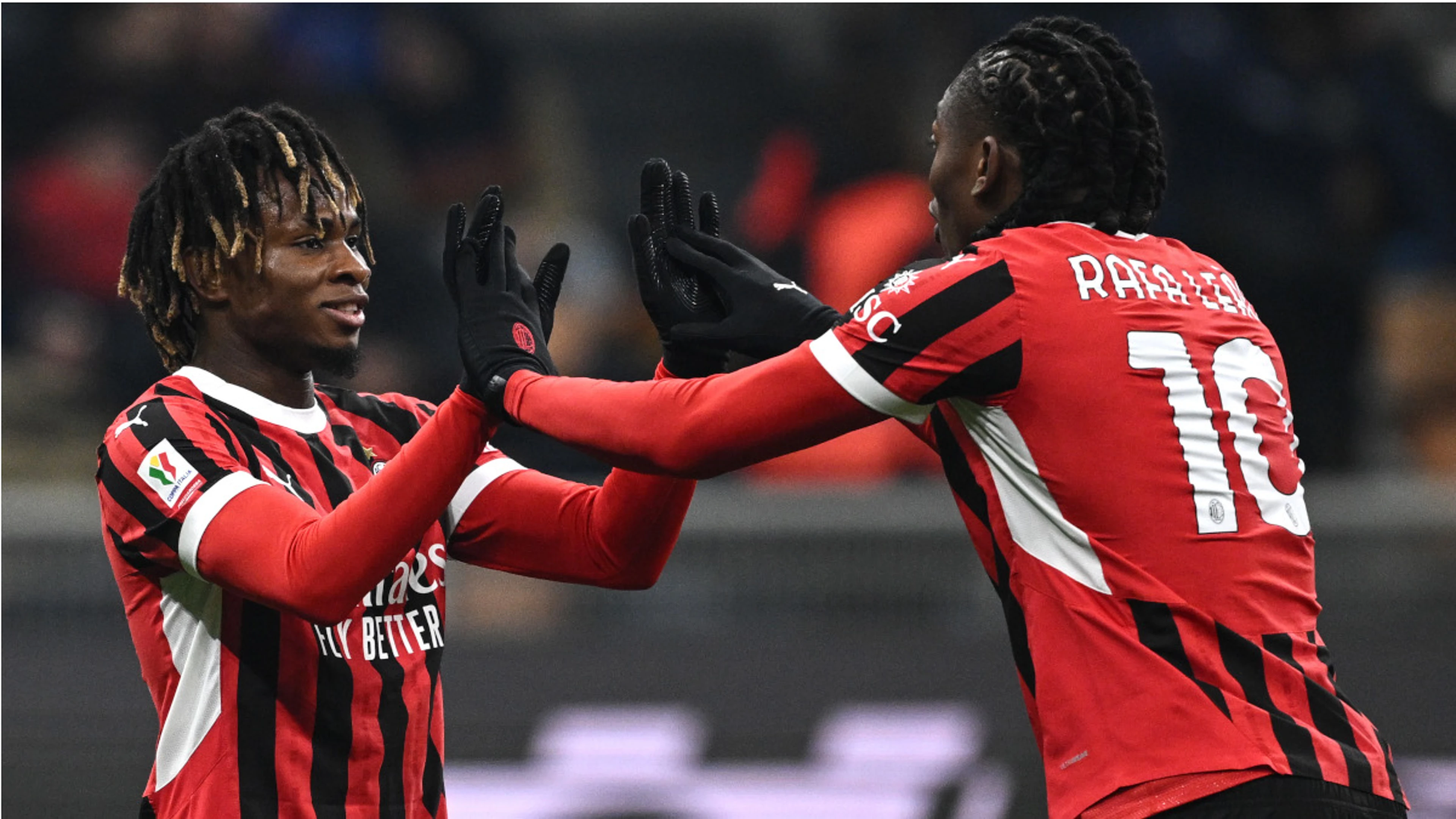 AC Milan put six past Sassuolo to reach Italian Cup quarters