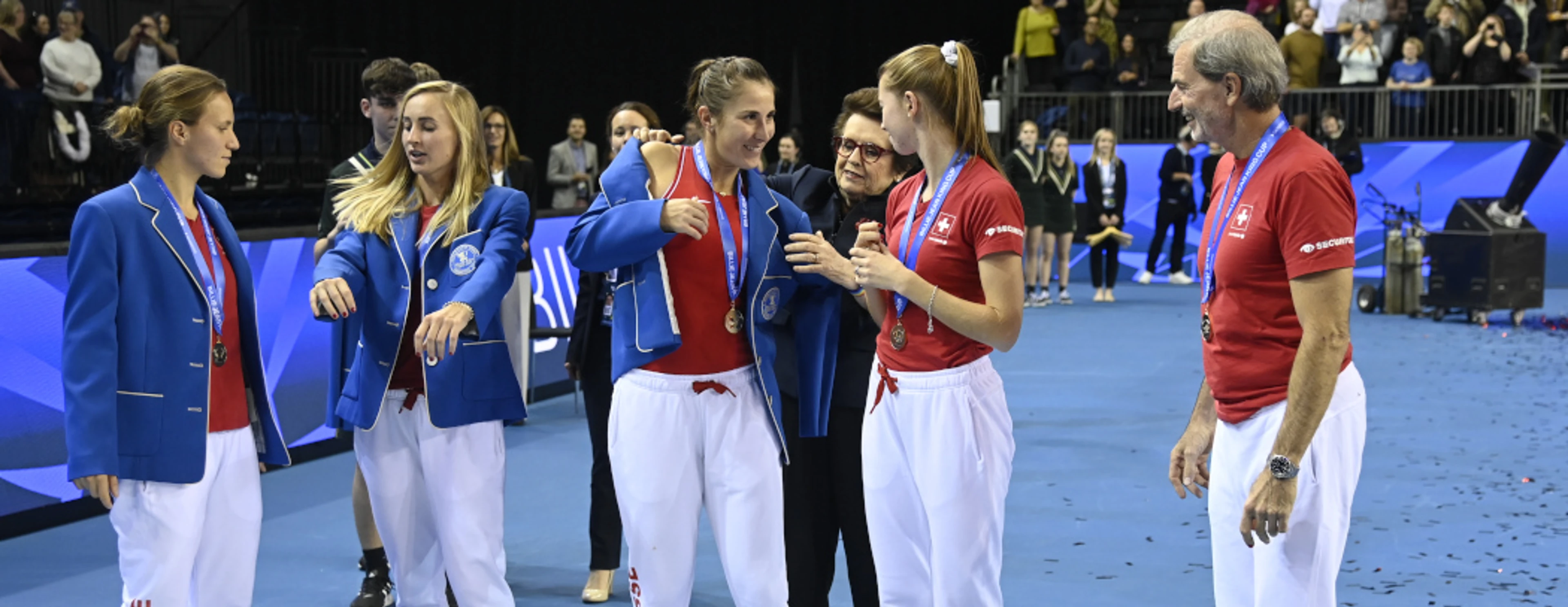 Switzerland drawn with heavyweights Czech Republic and US for BJK Cup Finals