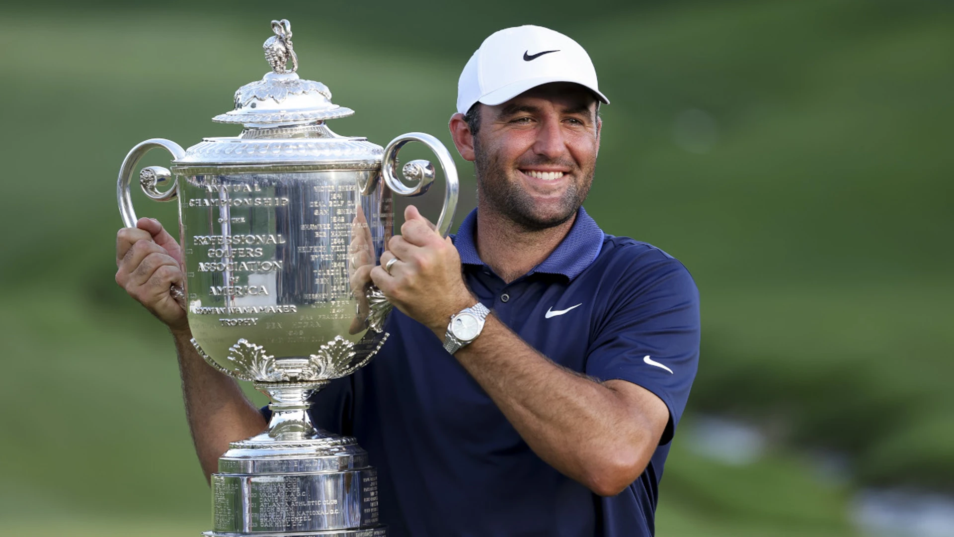 Top-ranked Scheffler wins PGA Championship for third major title