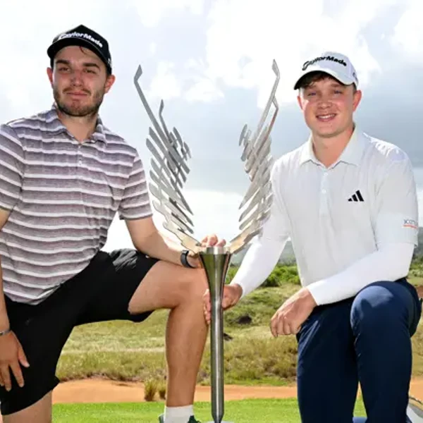 ON A ROLL: Schaper wins back-to-back DP World Tour titles after playoff eagles