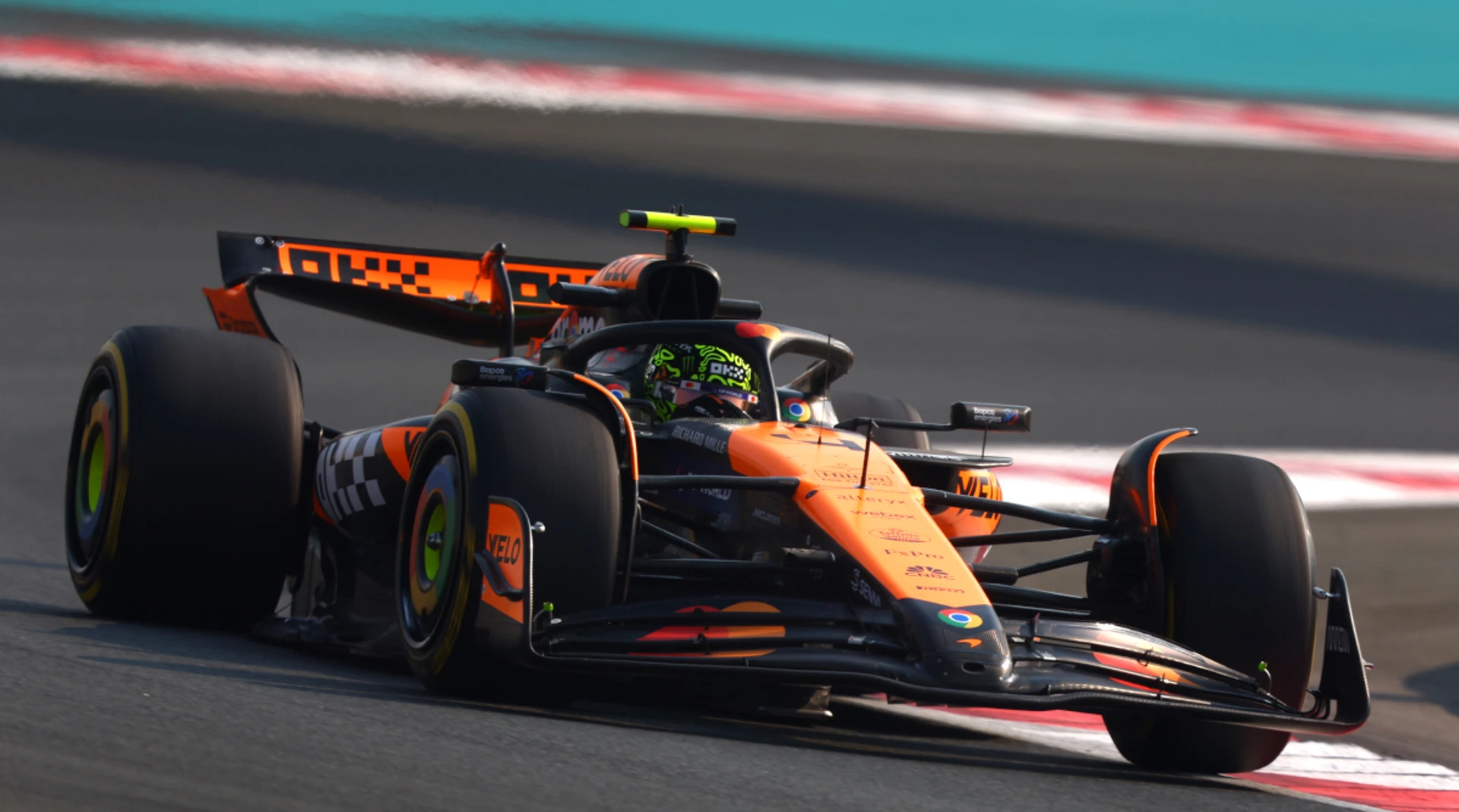 McLaren's Norris takes pole for Abu Dhabi Grand Prix