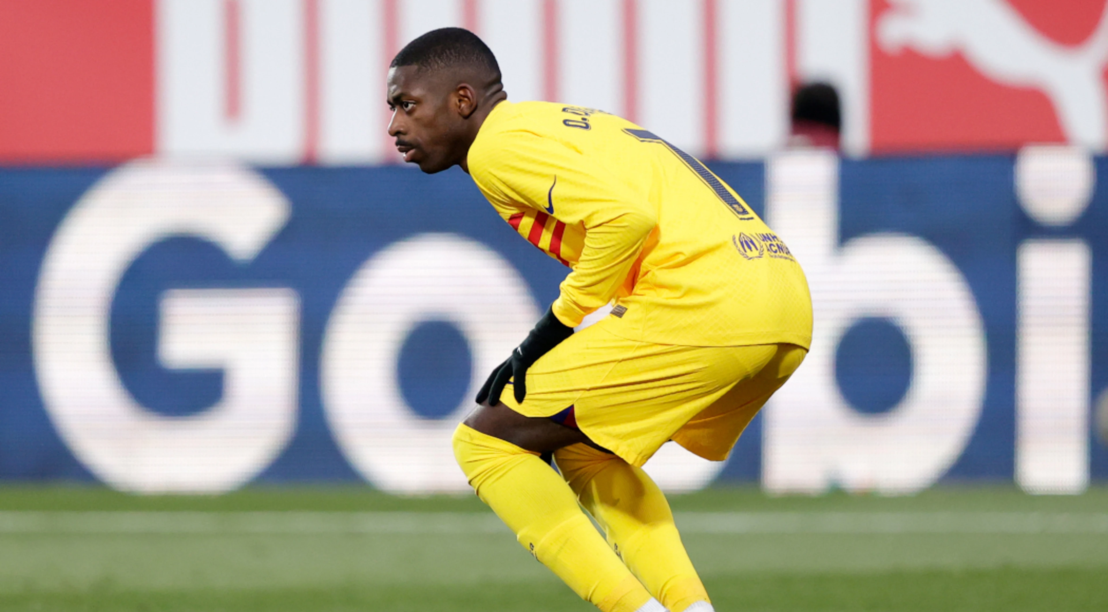 Barca winger Dembele could miss Man United clashes