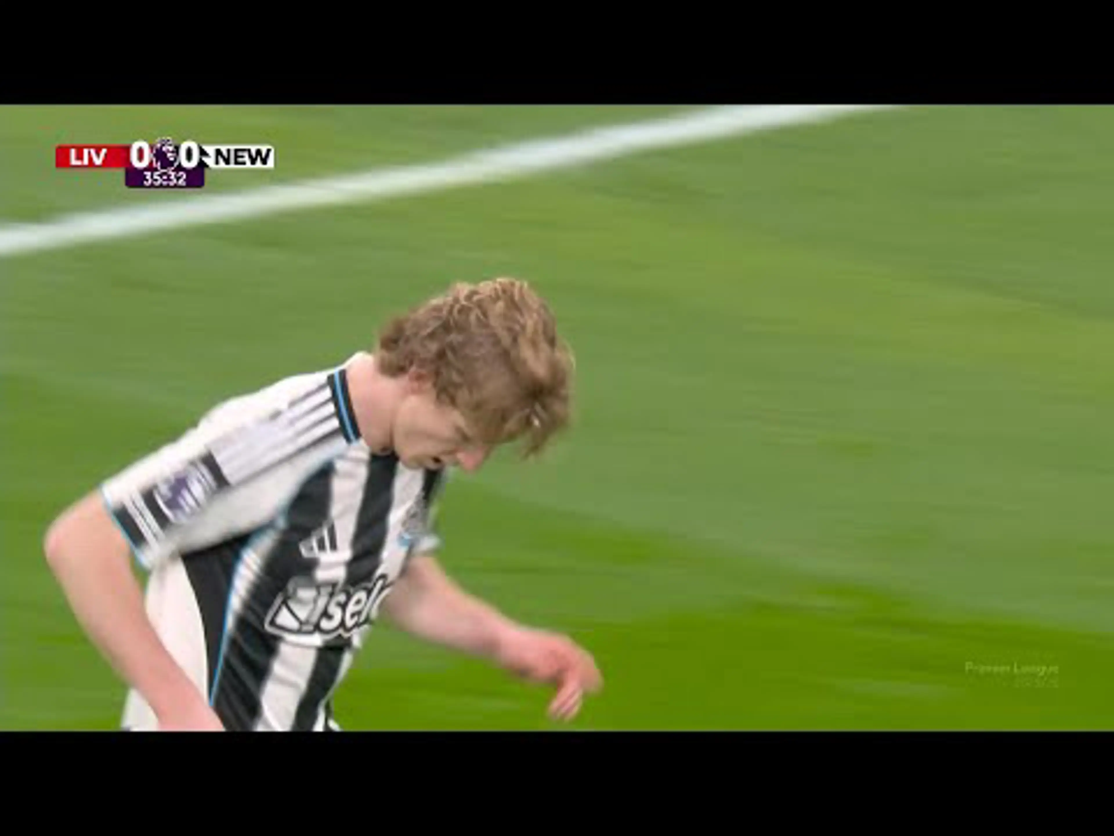 Anthony Gordon | 36ᵗʰ Minute Goal v Liverpool