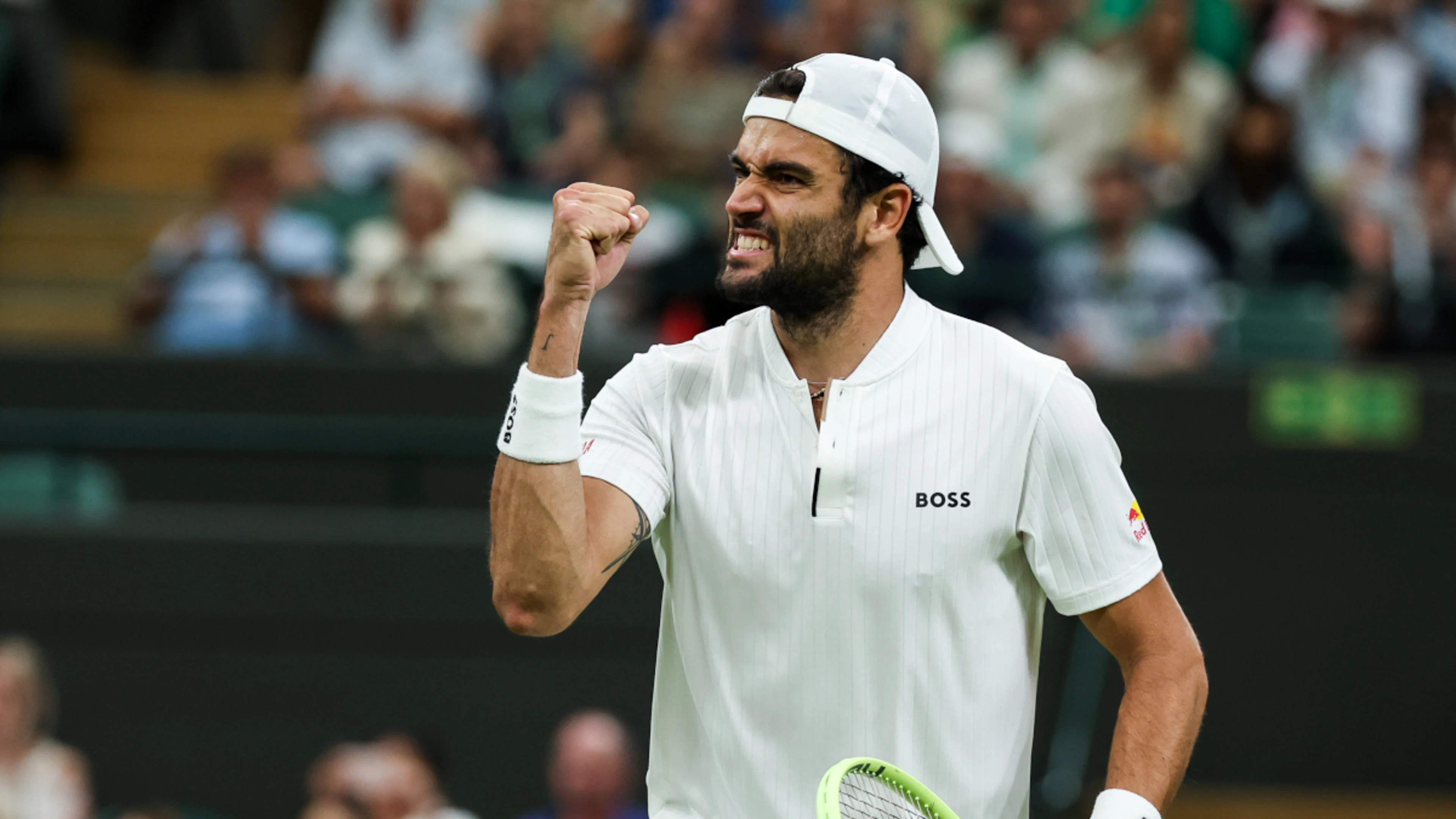 'I'd have signed in blood': Berrettini on Wimbledon red alert