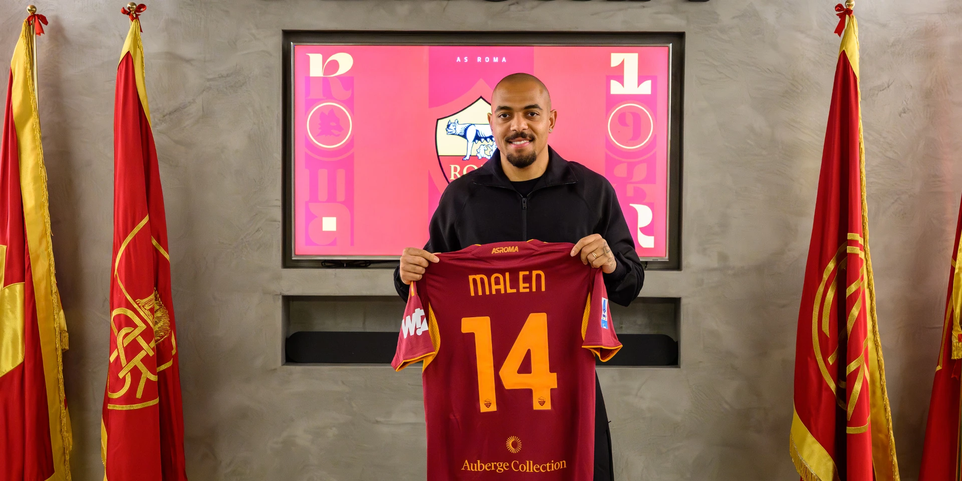 Malen joins Roma after a year at Villa