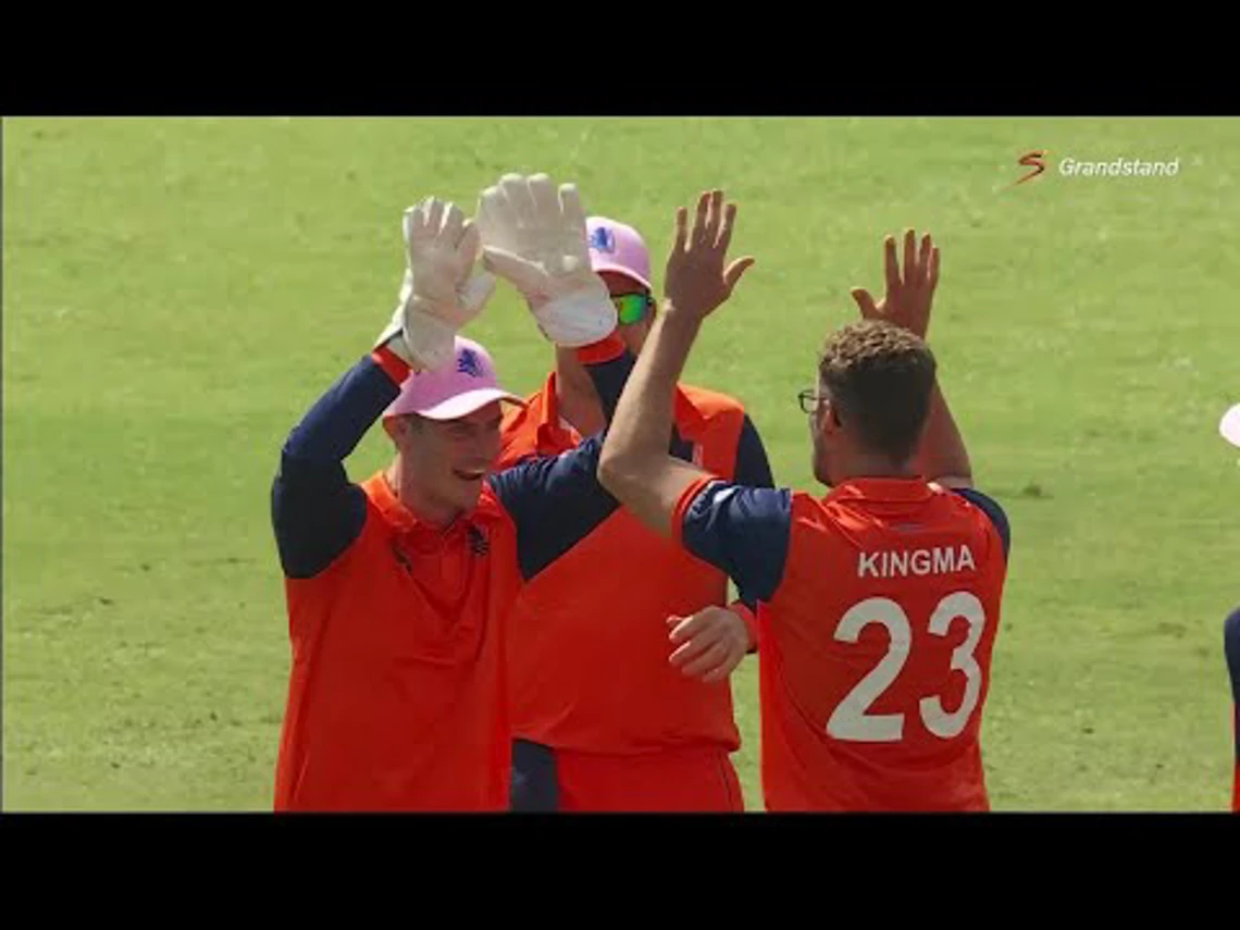 De Kock - WICKET | South Africa v Netherlands | 3rd ODI