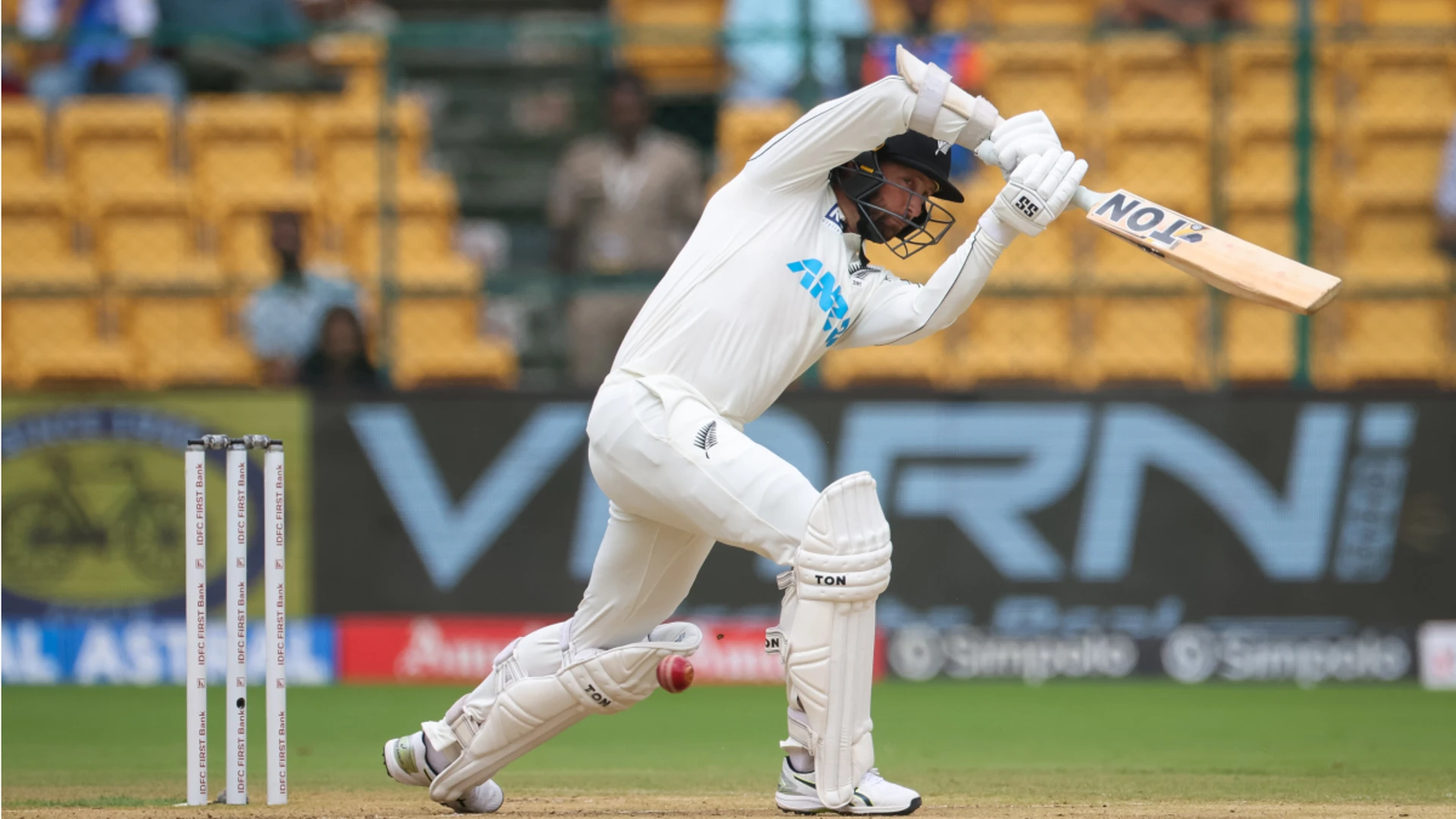 DAY 2: New Zealand on top after India bowled out for 46 in rain-hit test