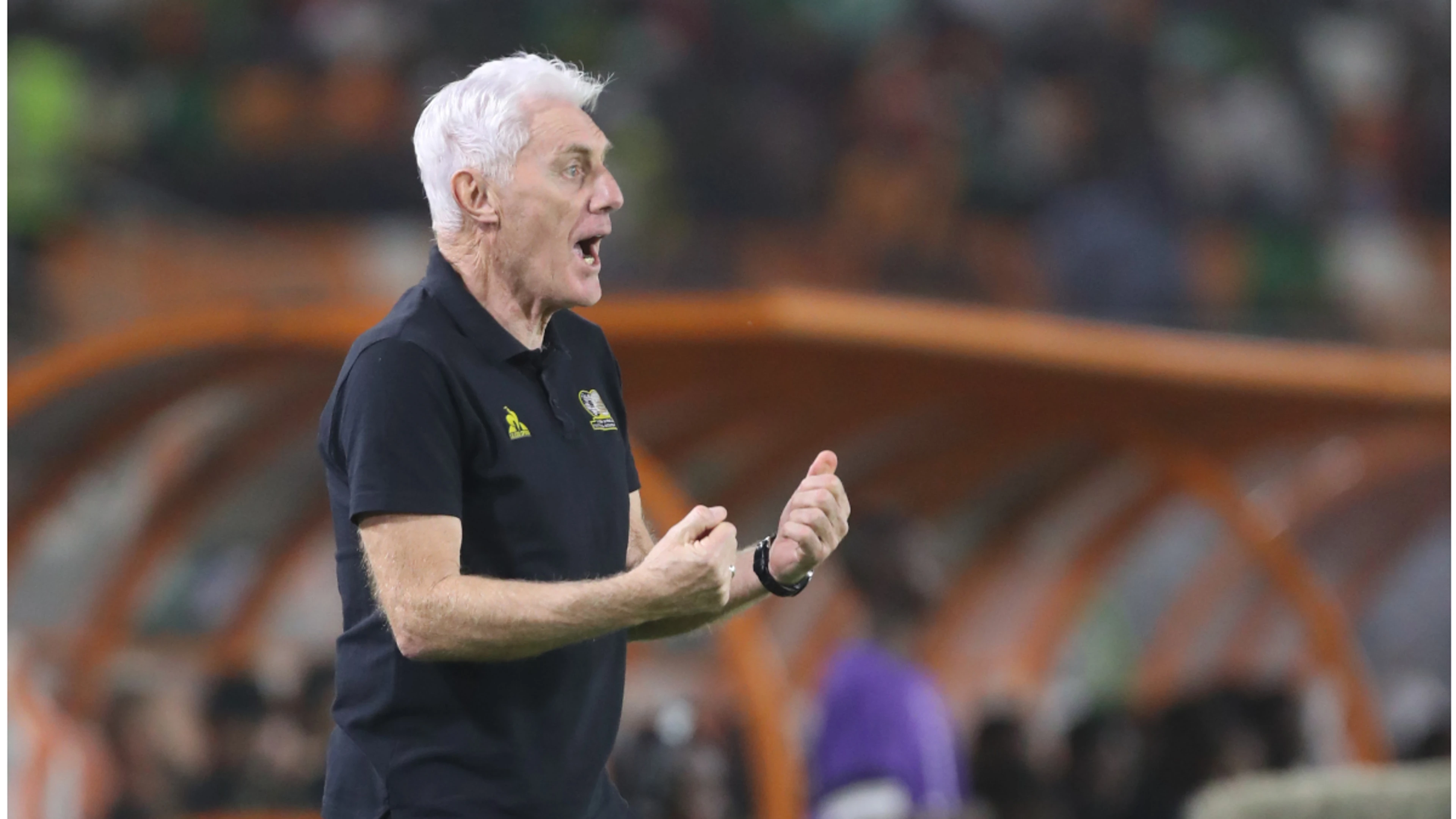 Broos fumes as Bafana denied pre-match training in Ivory Coast