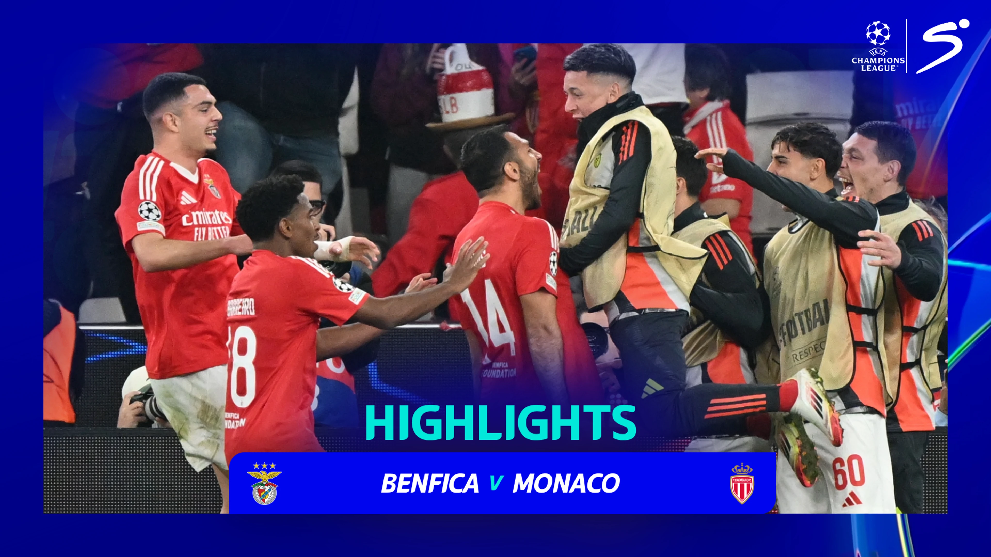 Benfica v Monaco | 90 in 90 | UEFA Champions League Knock-out Play-offs