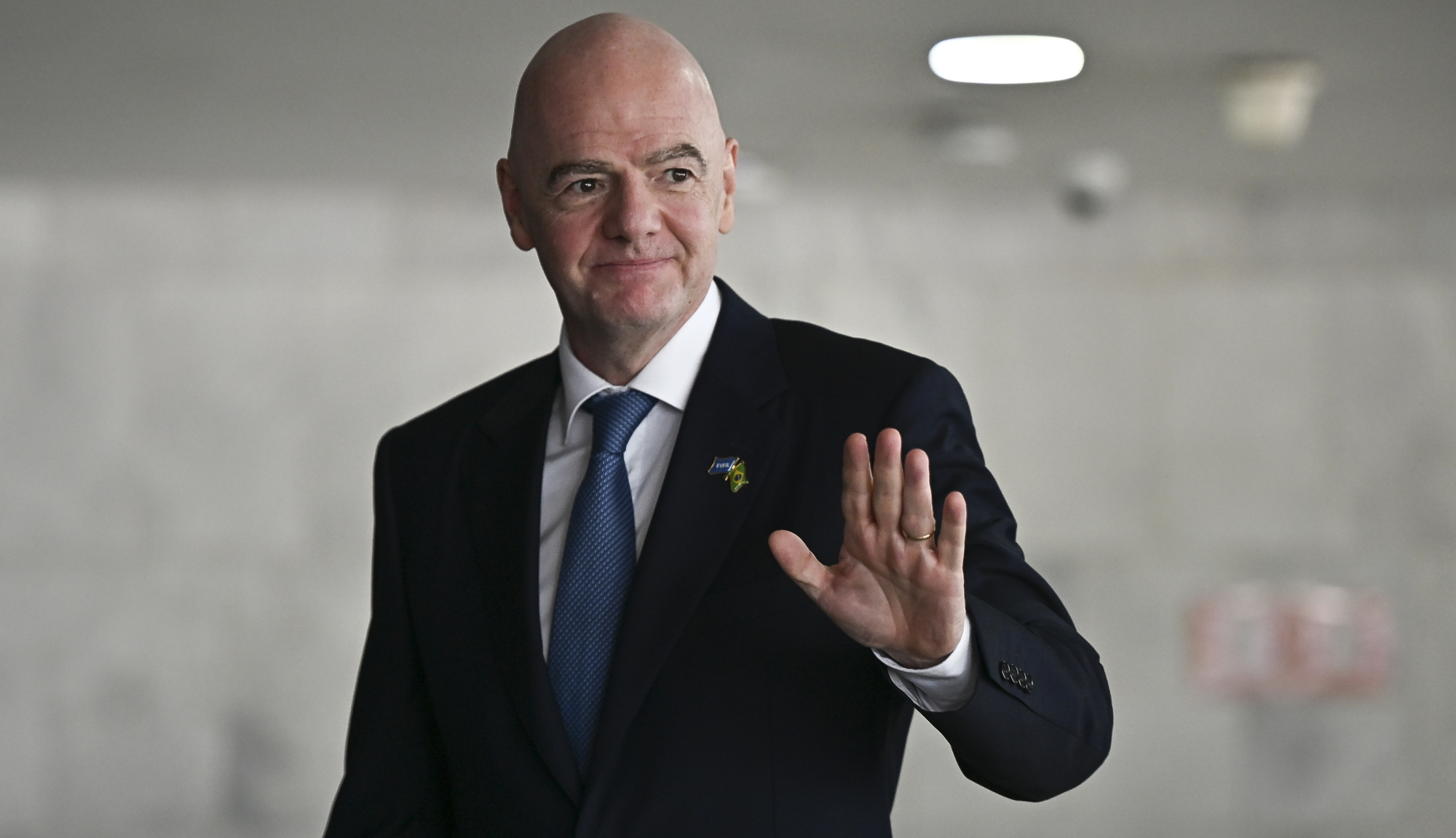 FIFA president Infantino defends giving peace prize to Trump