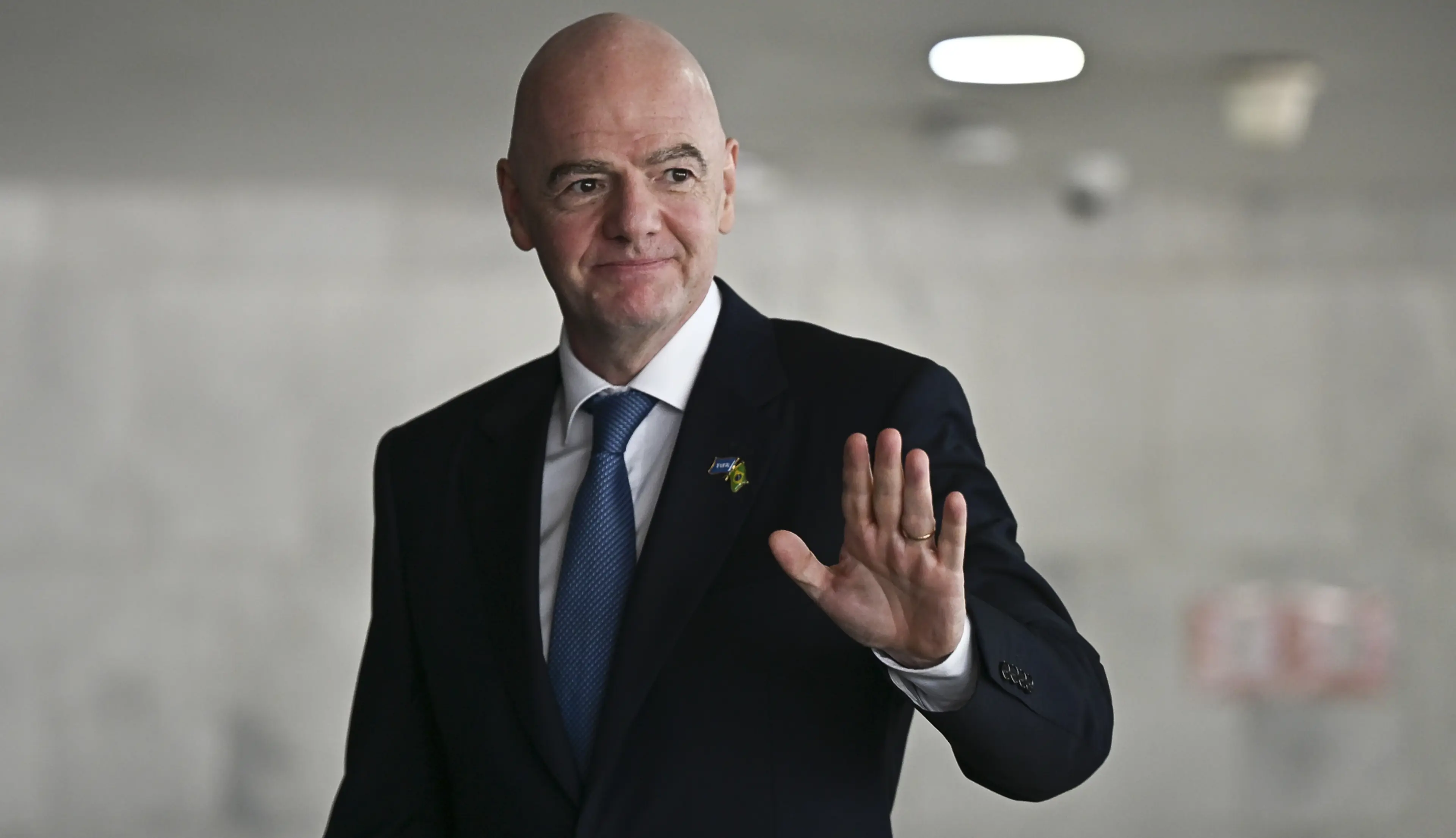 FIFA president Infantino defends giving peace prize to Trump